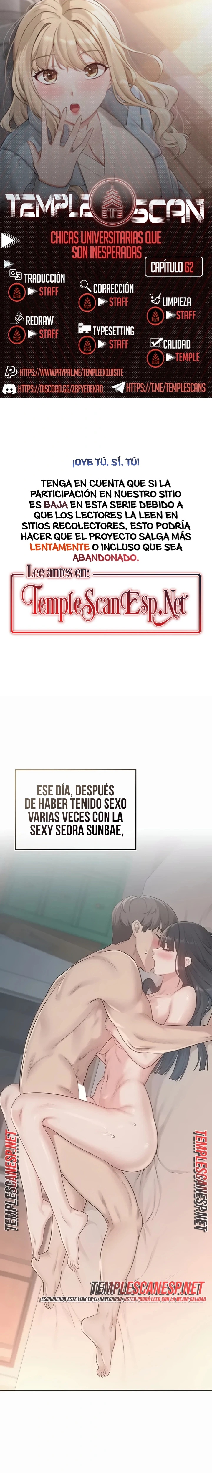 Las chicas más sexys del campus Capítulo 62 - Página 1