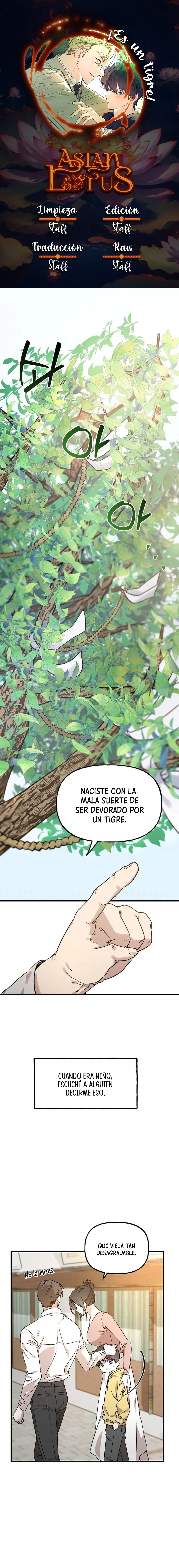 ¡Es un tigre! Capítulo 1 - Página 1