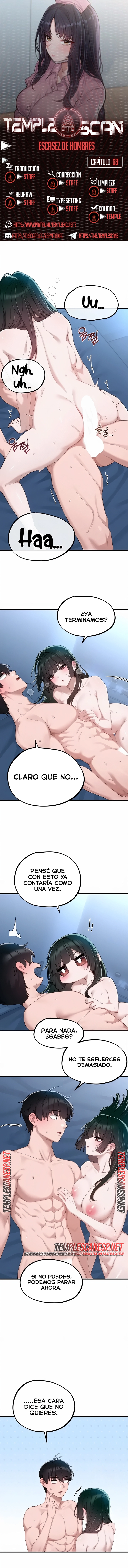 Escases de Hombres Capítulo 68 - Página 1