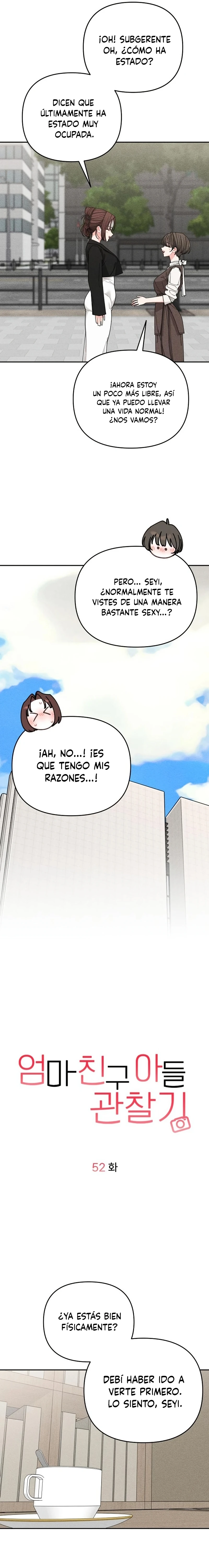 Observando al hijo de la amiga de mi mamá Capítulo 52 - Página 3
