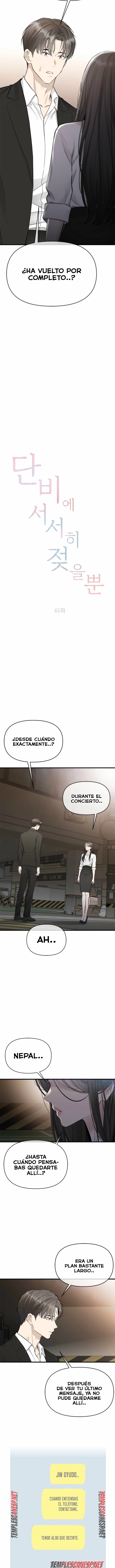 Empapandose Lentamente En La Dulce Lluvia Capítulo 61 - Página 4