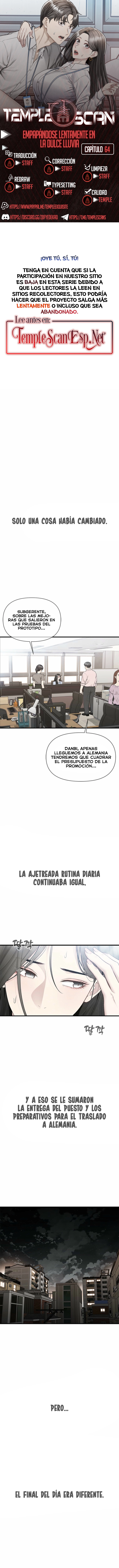 Empapandose Lentamente En La Dulce Lluvia Capítulo 64 - Página 1