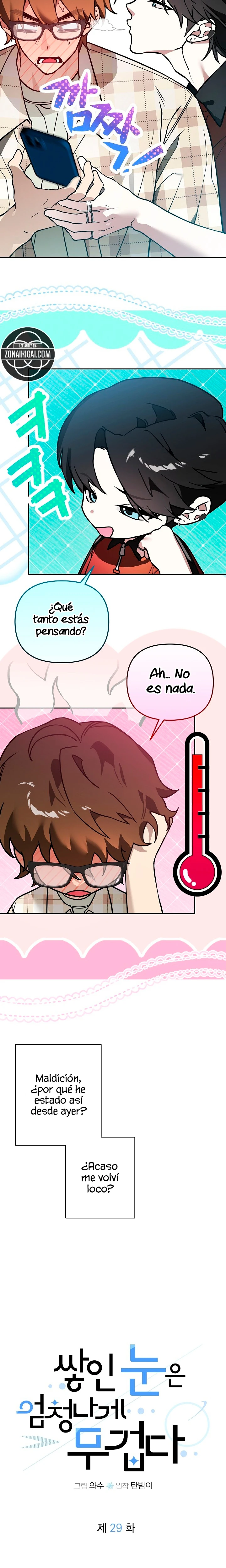 La Nieve Acumulada Es Increíblemente Pesada. Capítulo 29 - Página 6