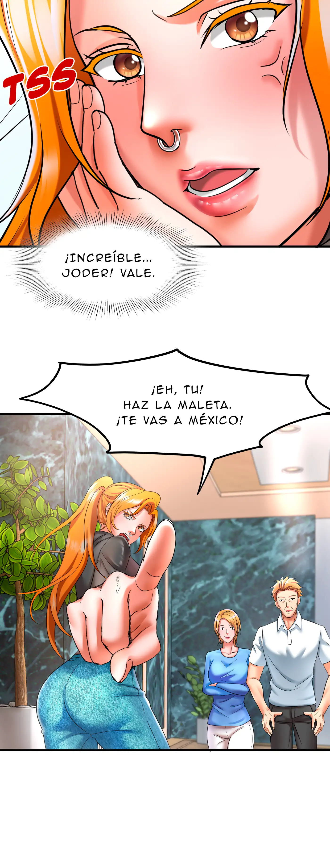 Vacaciones De Primavera Con Hermanastra - Sin censura Capítulo 1 - Página 14