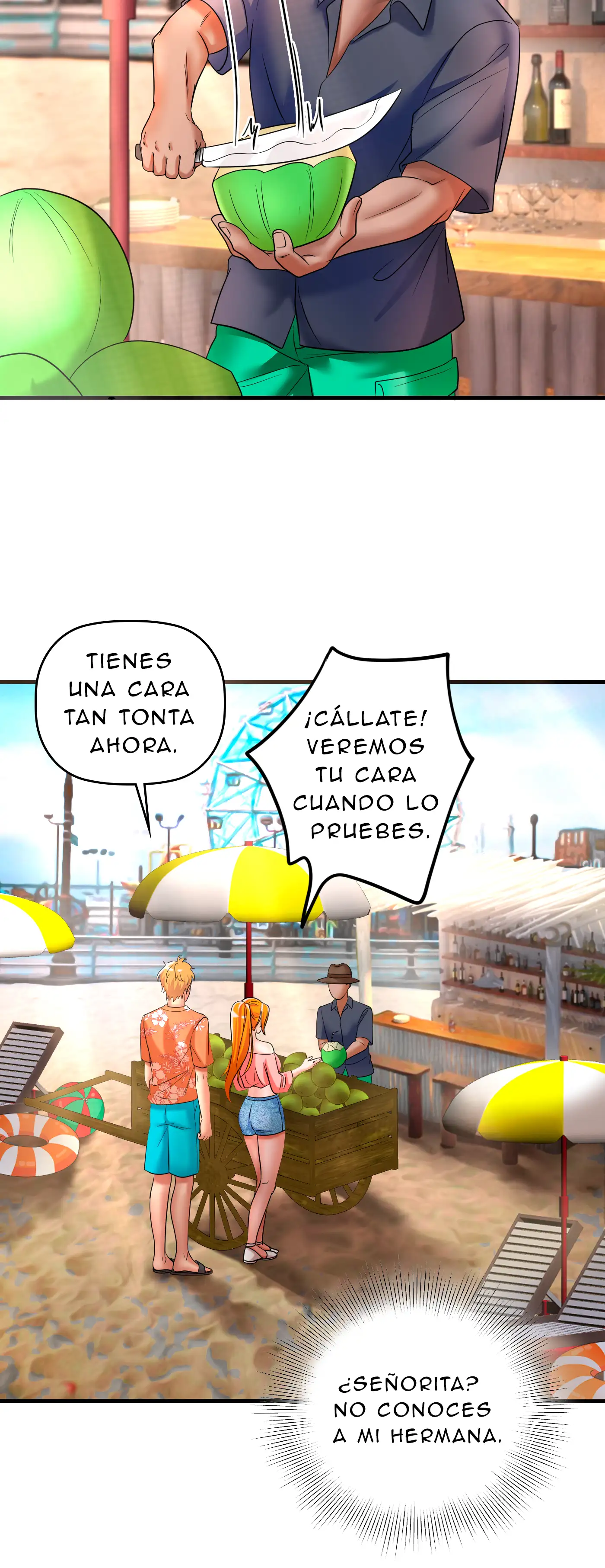 Vacaciones De Primavera Con Hermanastra - Sin censura Capítulo 1 - Página 34