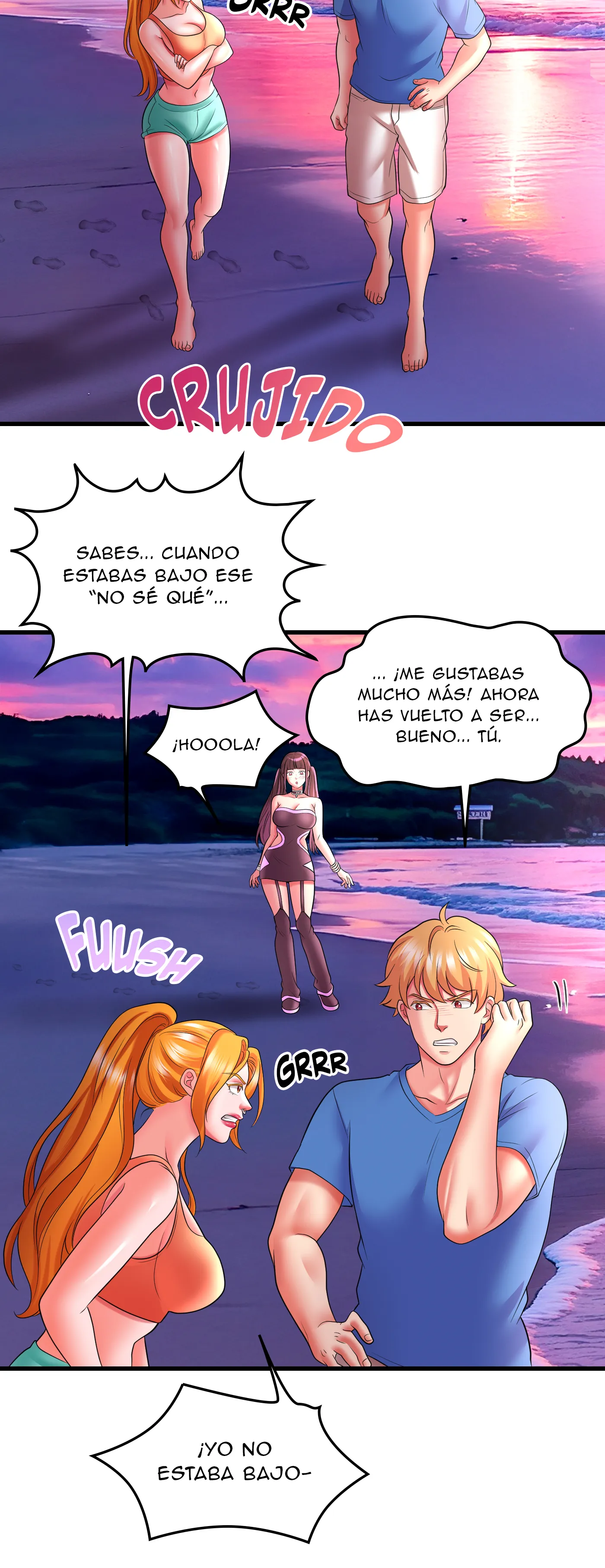 Vacaciones De Primavera Con Hermanastra - Sin censura Capítulo 12 - Página 14