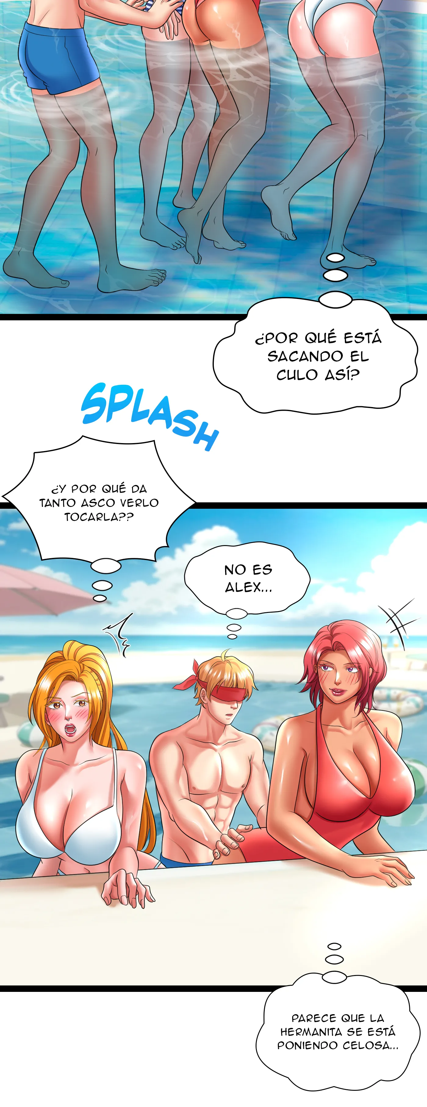 Vacaciones De Primavera Con Hermanastra - Sin censura Capítulo 12 - Página 28