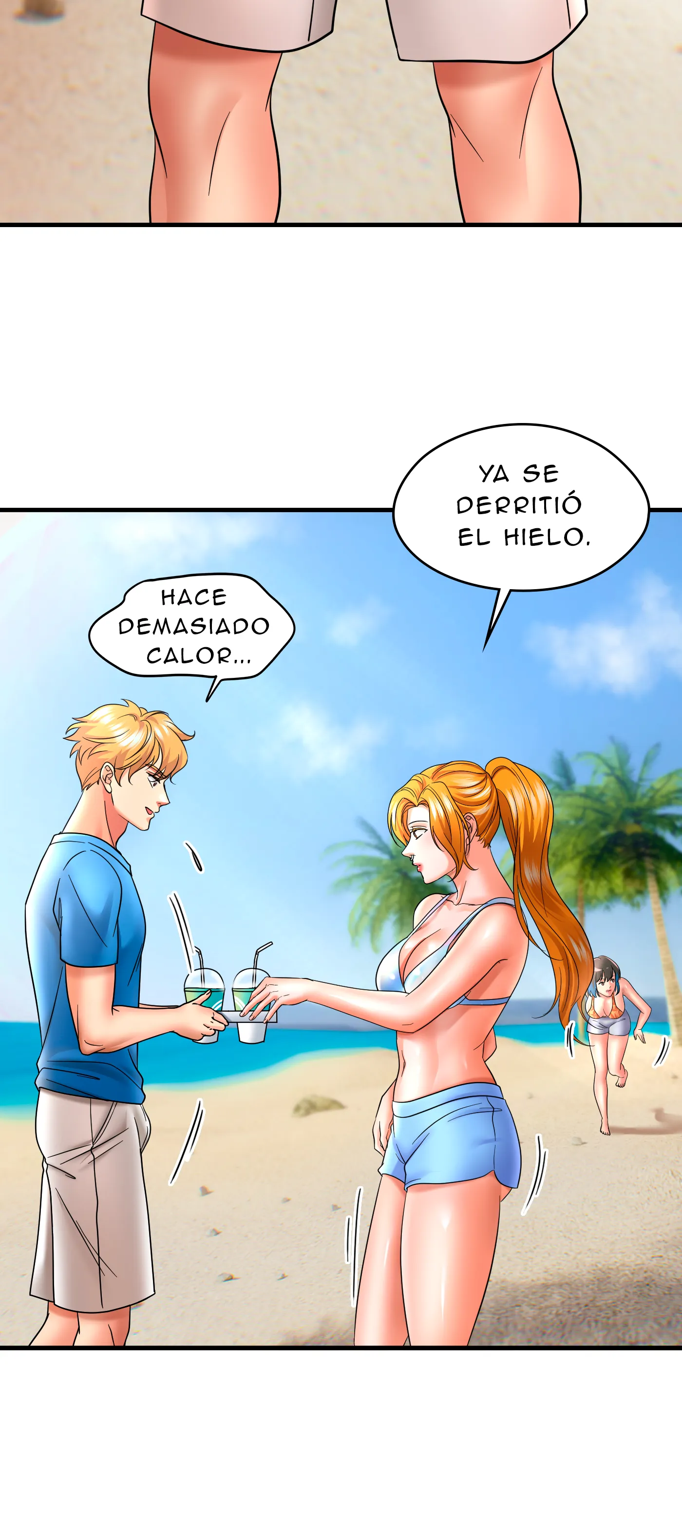 Vacaciones De Primavera Con Hermanastra - Sin censura Capítulo 3 - Página 32