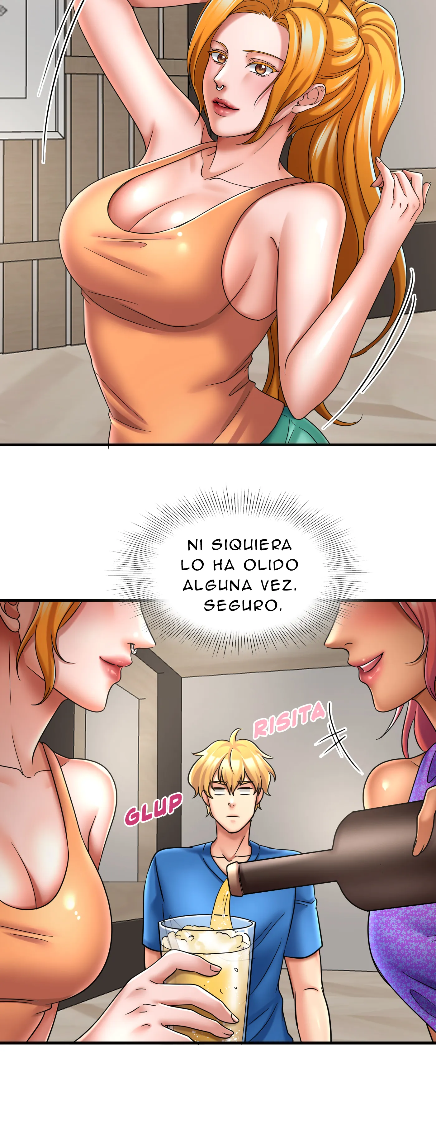 Vacaciones De Primavera Con Hermanastra - Sin censura Capítulo 3 - Página 40