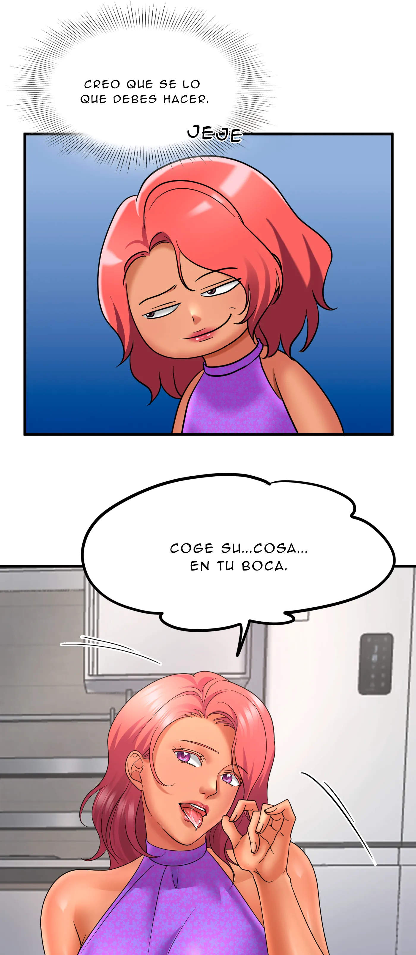 Vacaciones De Primavera Con Hermanastra - Sin censura Capítulo 4 - Página 19