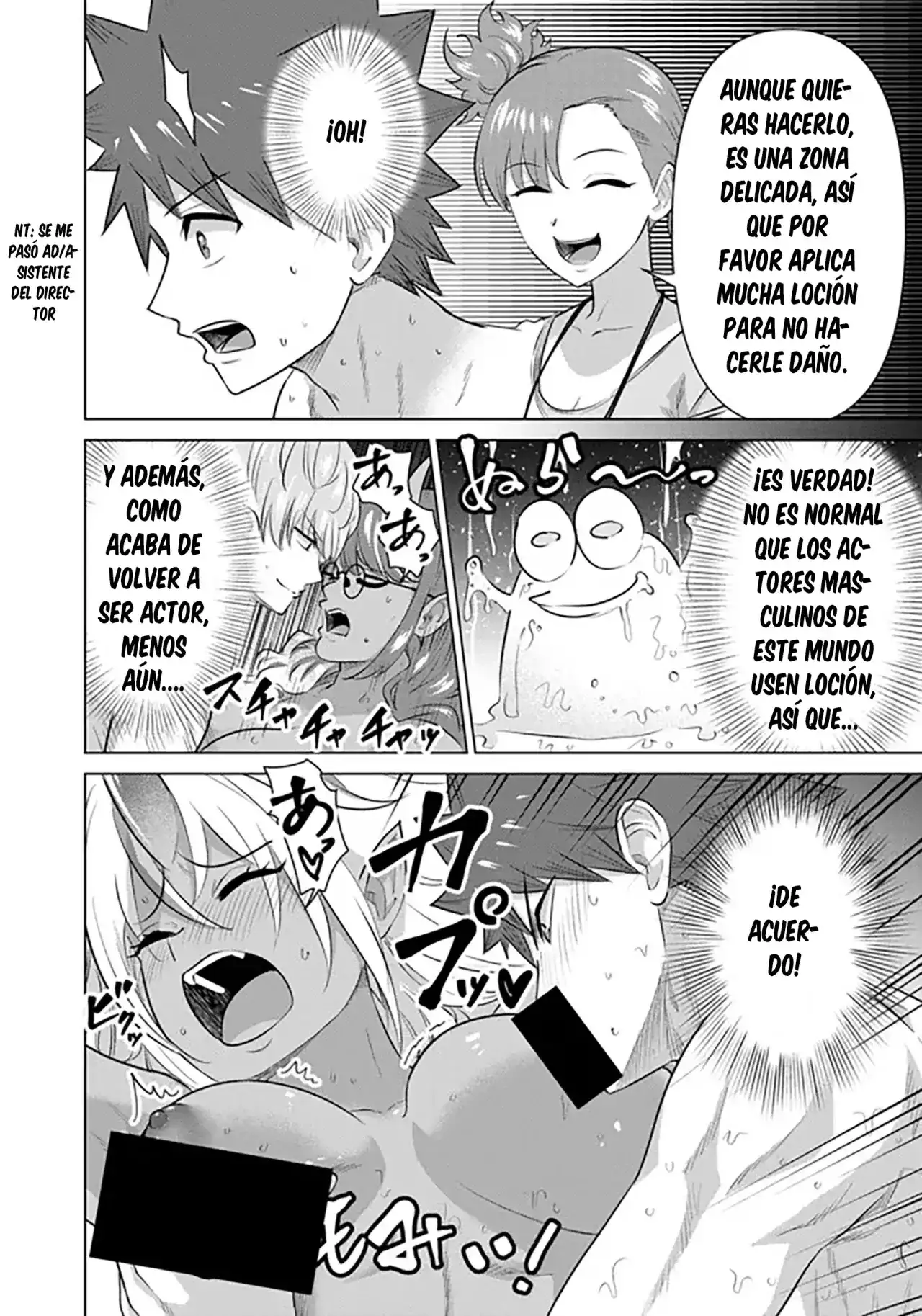 Isekai Pornstar ~Shiru danyuu ga isekai tensei shite ero chishiki furu katsuyo de musou danyuu ni naru hanashi Capítulo 48 - Página 14
