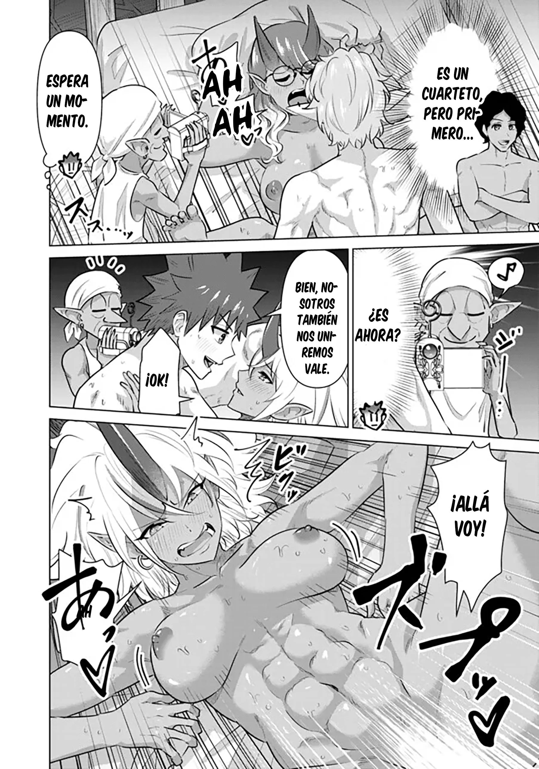 Isekai Pornstar ~Shiru danyuu ga isekai tensei shite ero chishiki furu katsuyo de musou danyuu ni naru hanashi Capítulo 49 - Página 5