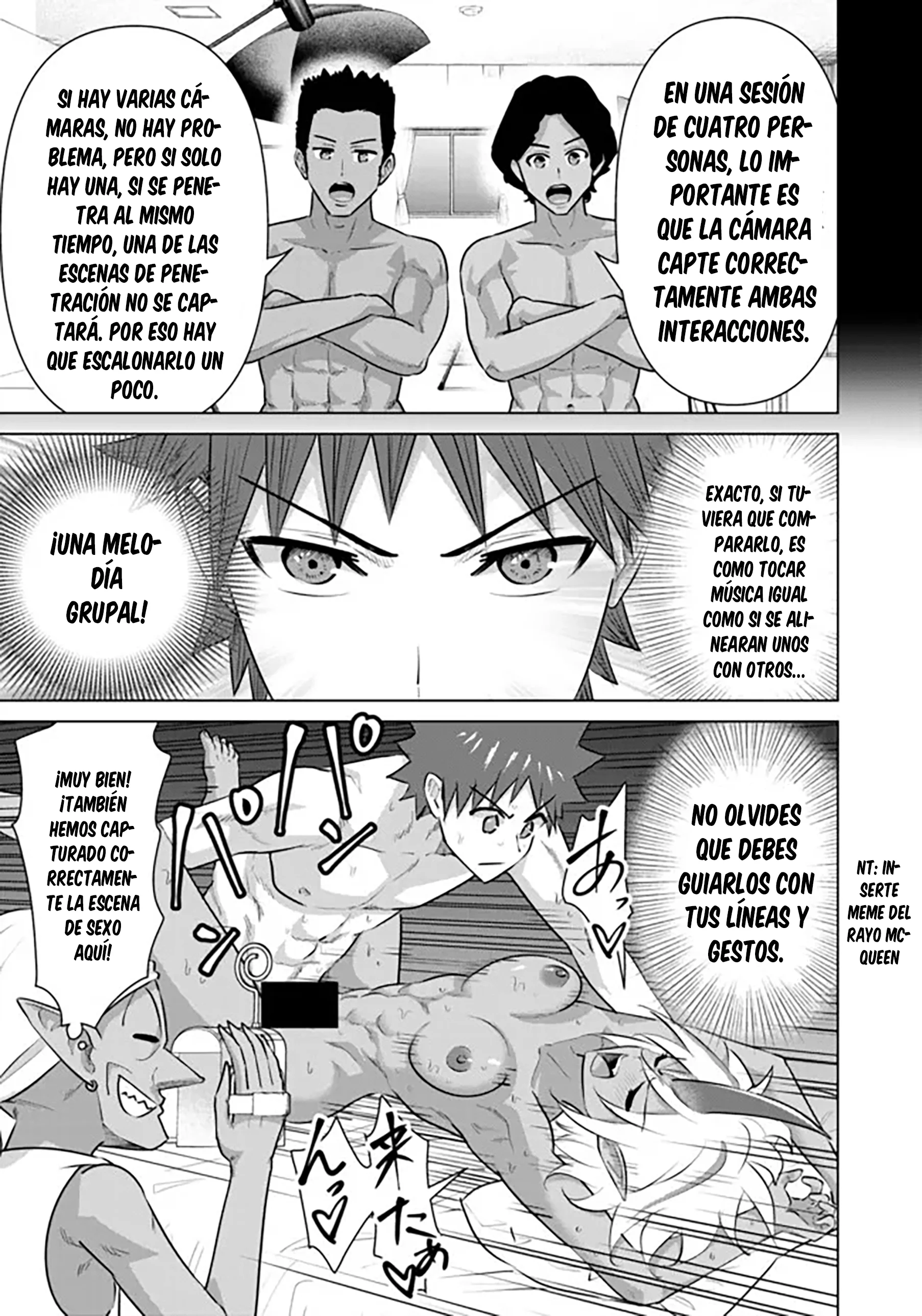Isekai Pornstar ~Shiru danyuu ga isekai tensei shite ero chishiki furu katsuyo de musou danyuu ni naru hanashi Capítulo 49 - Página 6