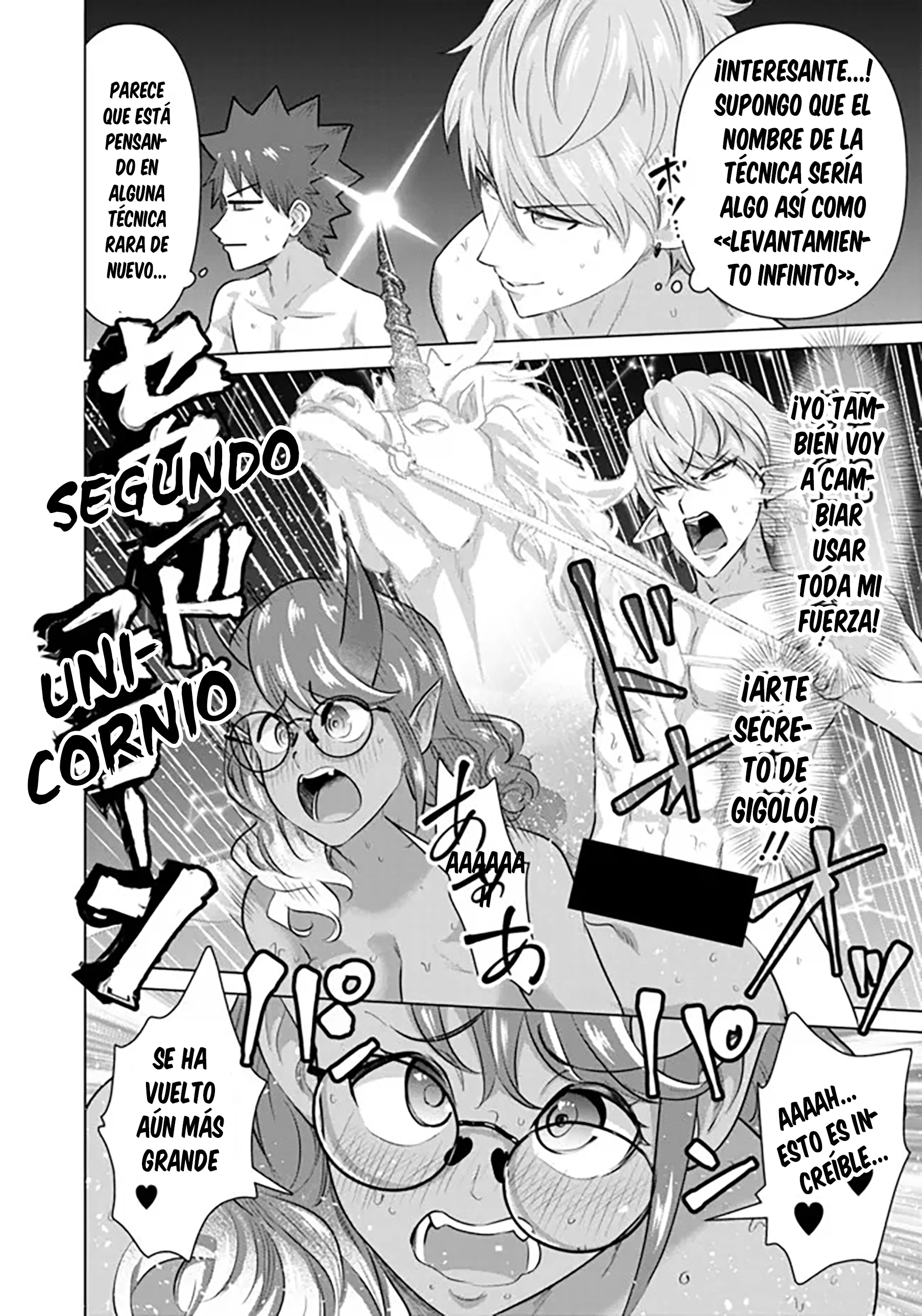 Isekai Pornstar ~Shiru danyuu ga isekai tensei shite ero chishiki furu katsuyo de musou danyuu ni naru hanashi Capítulo 49 - Página 9