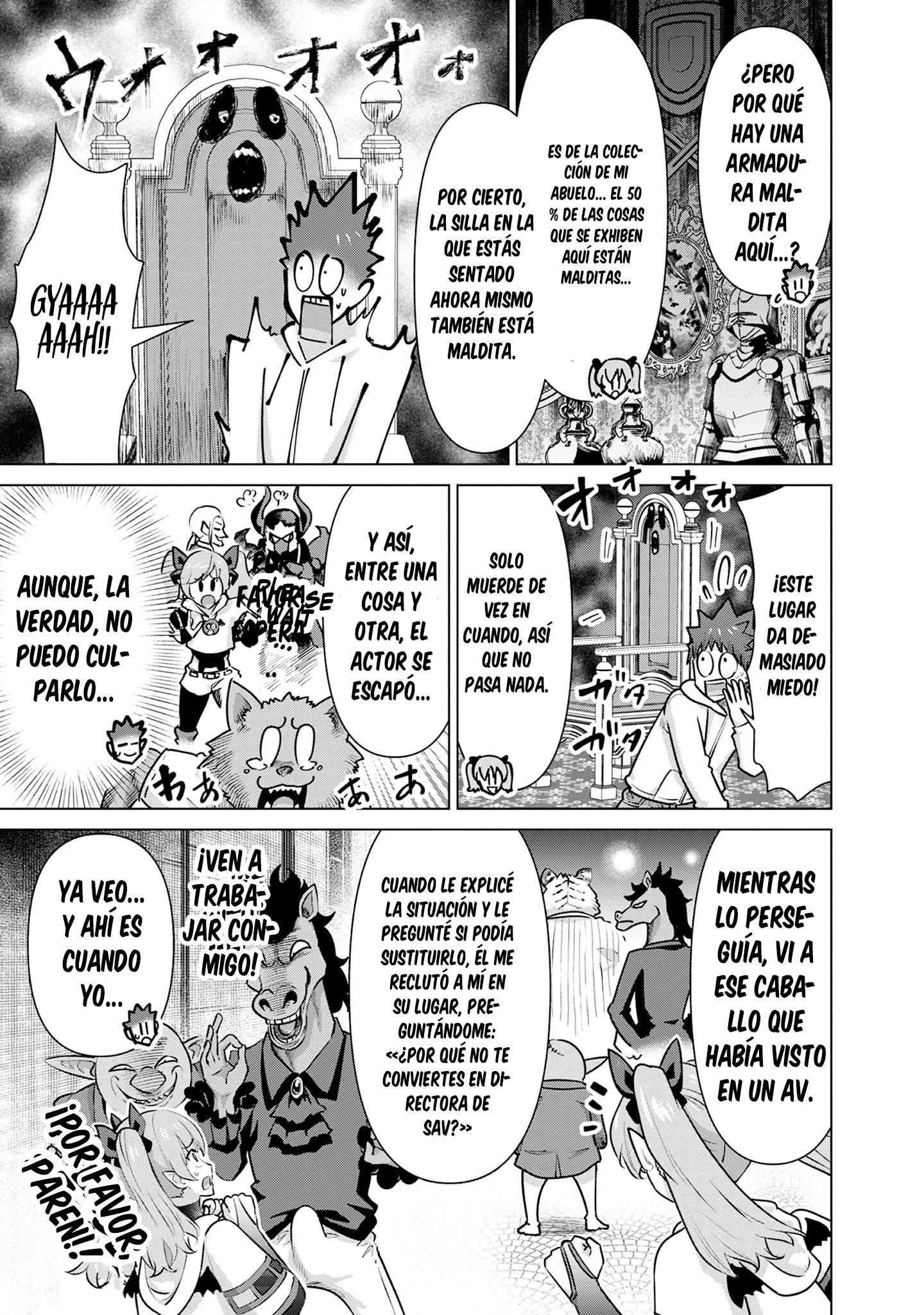 Isekai Pornstar ~Shiru danyuu ga isekai tensei shite ero chishiki furu katsuyo de musou danyuu ni naru hanashi Capítulo 51 - Página 12