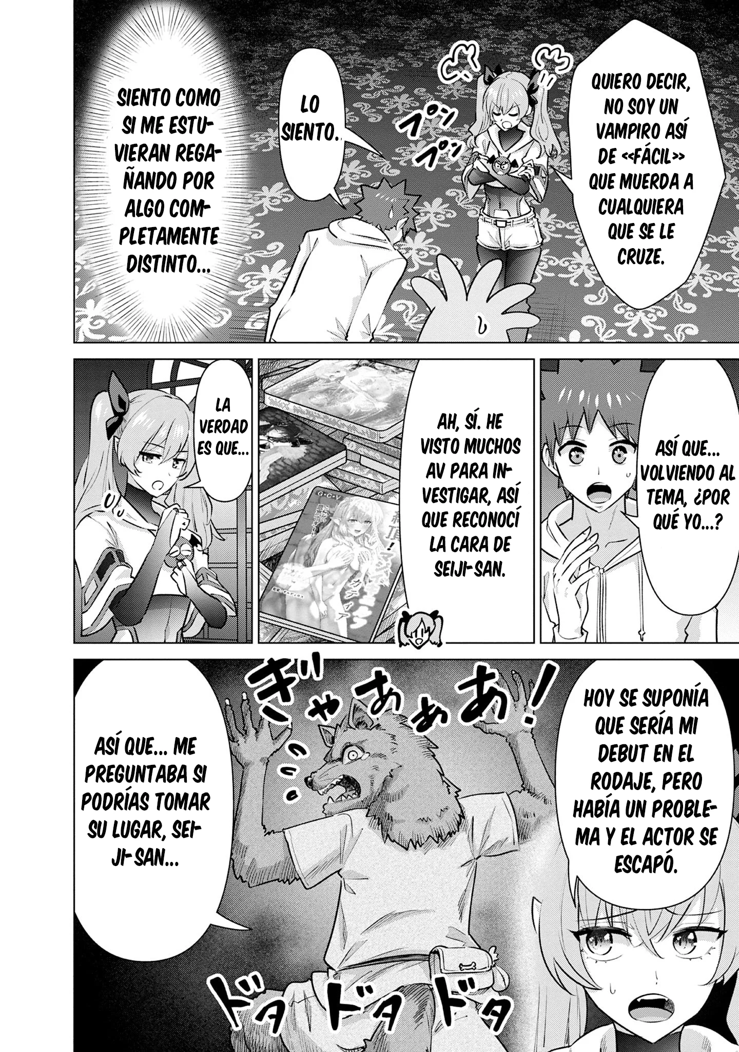 Isekai Pornstar ~Shiru danyuu ga isekai tensei shite ero chishiki furu katsuyo de musou danyuu ni naru hanashi Capítulo 51 - Página 5