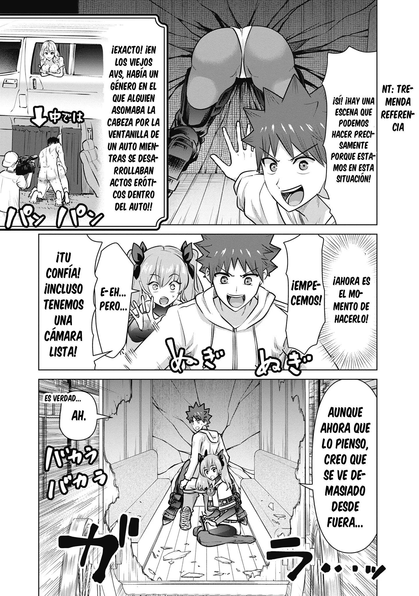 Isekai Pornstar ~Shiru danyuu ga isekai tensei shite ero chishiki furu katsuyo de musou danyuu ni naru hanashi Capítulo 53 - Página 4