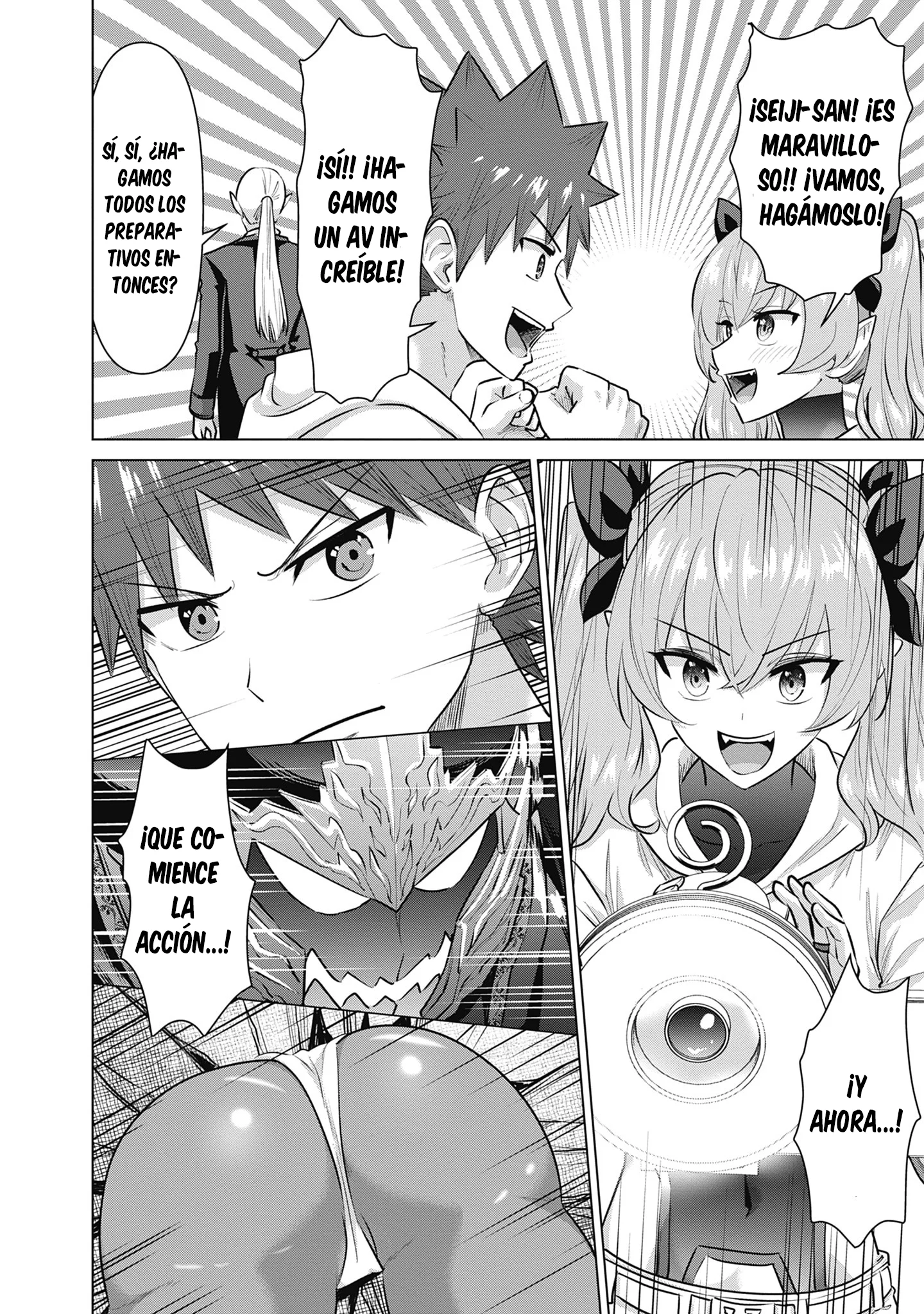 Isekai Pornstar ~Shiru danyuu ga isekai tensei shite ero chishiki furu katsuyo de musou danyuu ni naru hanashi Capítulo 53 - Página 9