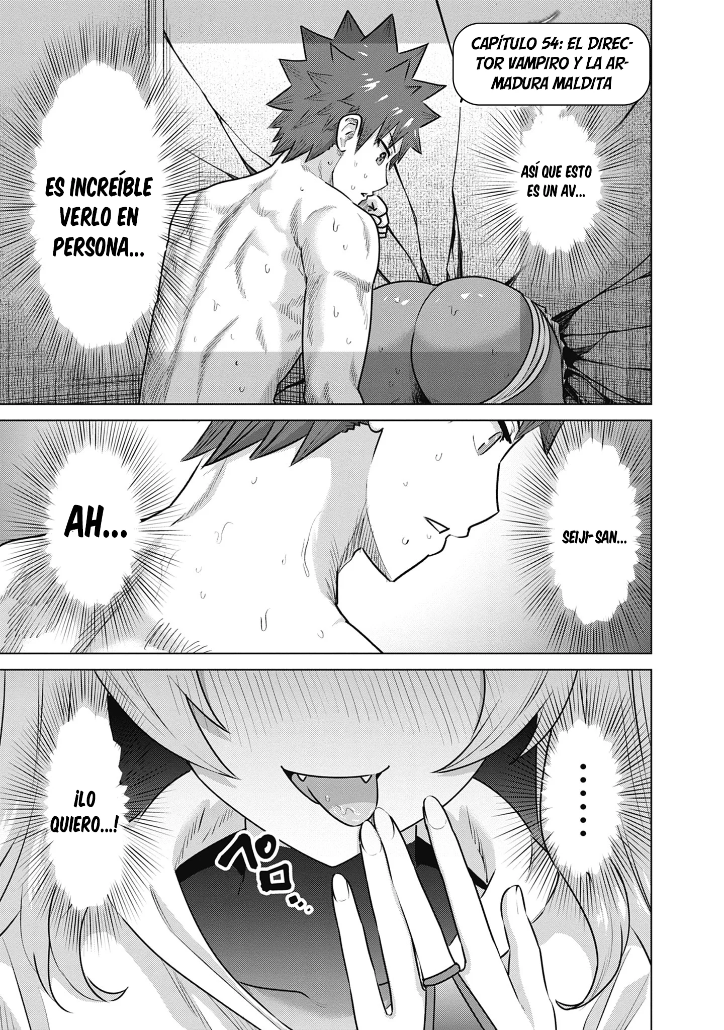 Isekai Pornstar ~Shiru danyuu ga isekai tensei shite ero chishiki furu katsuyo de musou danyuu ni naru hanashi Capítulo 54 - Página 2