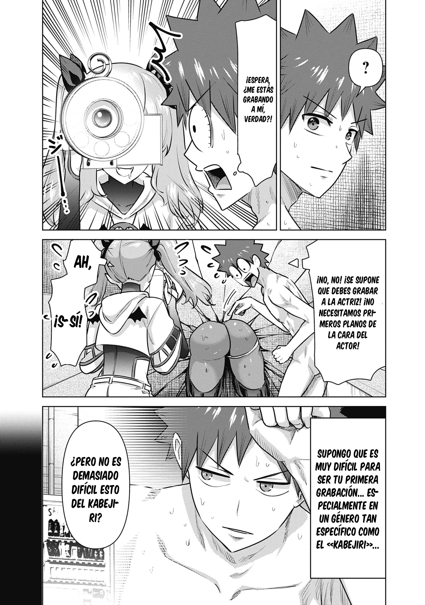 Isekai Pornstar ~Shiru danyuu ga isekai tensei shite ero chishiki furu katsuyo de musou danyuu ni naru hanashi Capítulo 54 - Página 3