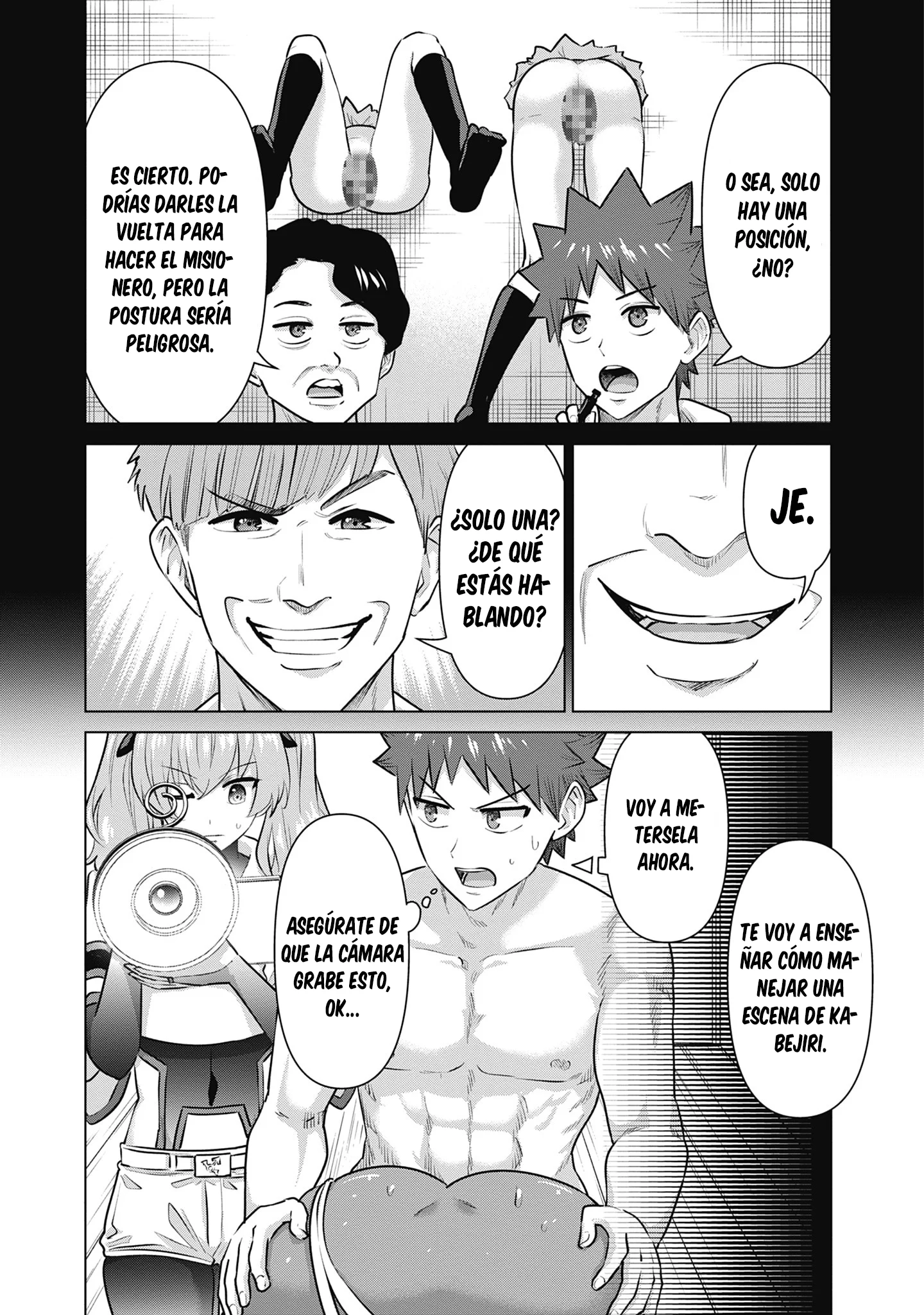 Isekai Pornstar ~Shiru danyuu ga isekai tensei shite ero chishiki furu katsuyo de musou danyuu ni naru hanashi Capítulo 54 - Página 4