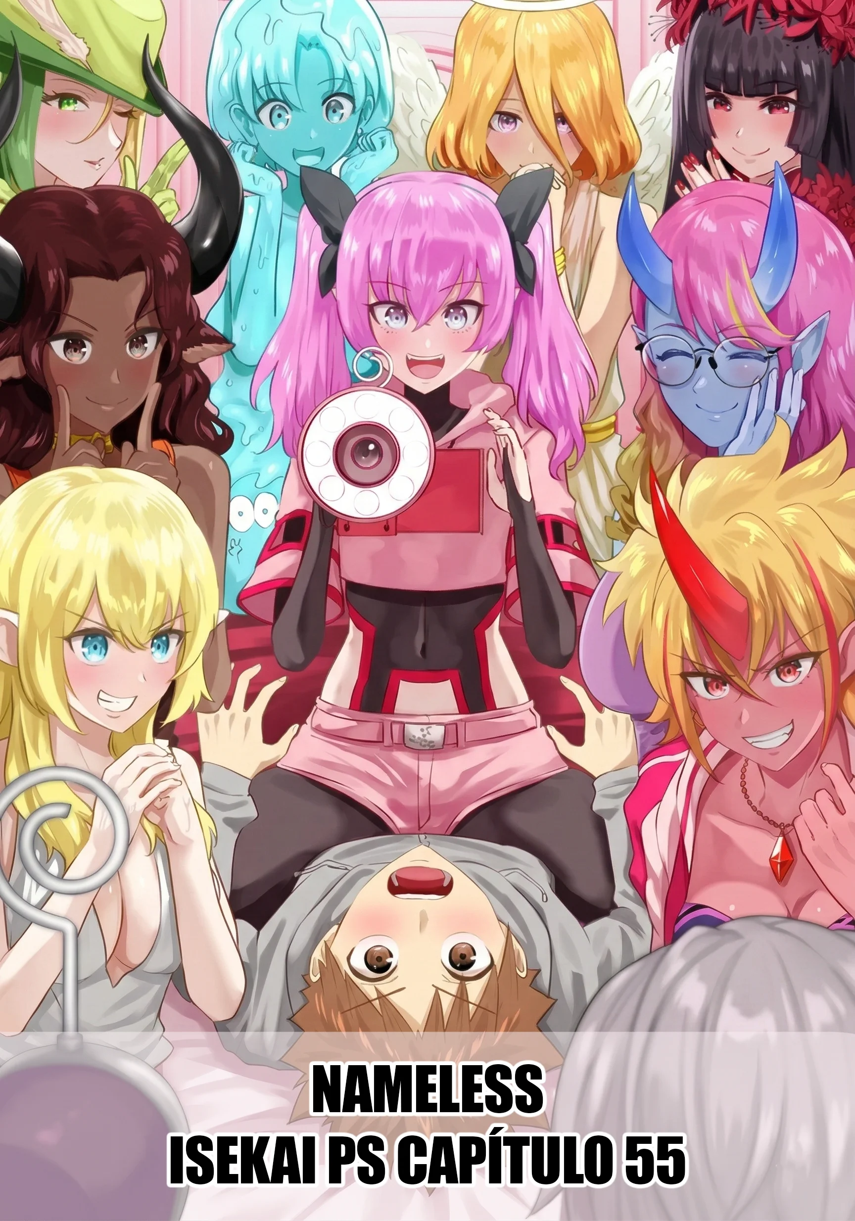 Isekai Pornstar ~Shiru danyuu ga isekai tensei shite ero chishiki furu katsuyo de musou danyuu ni naru hanashi Capítulo 55 - Página 1