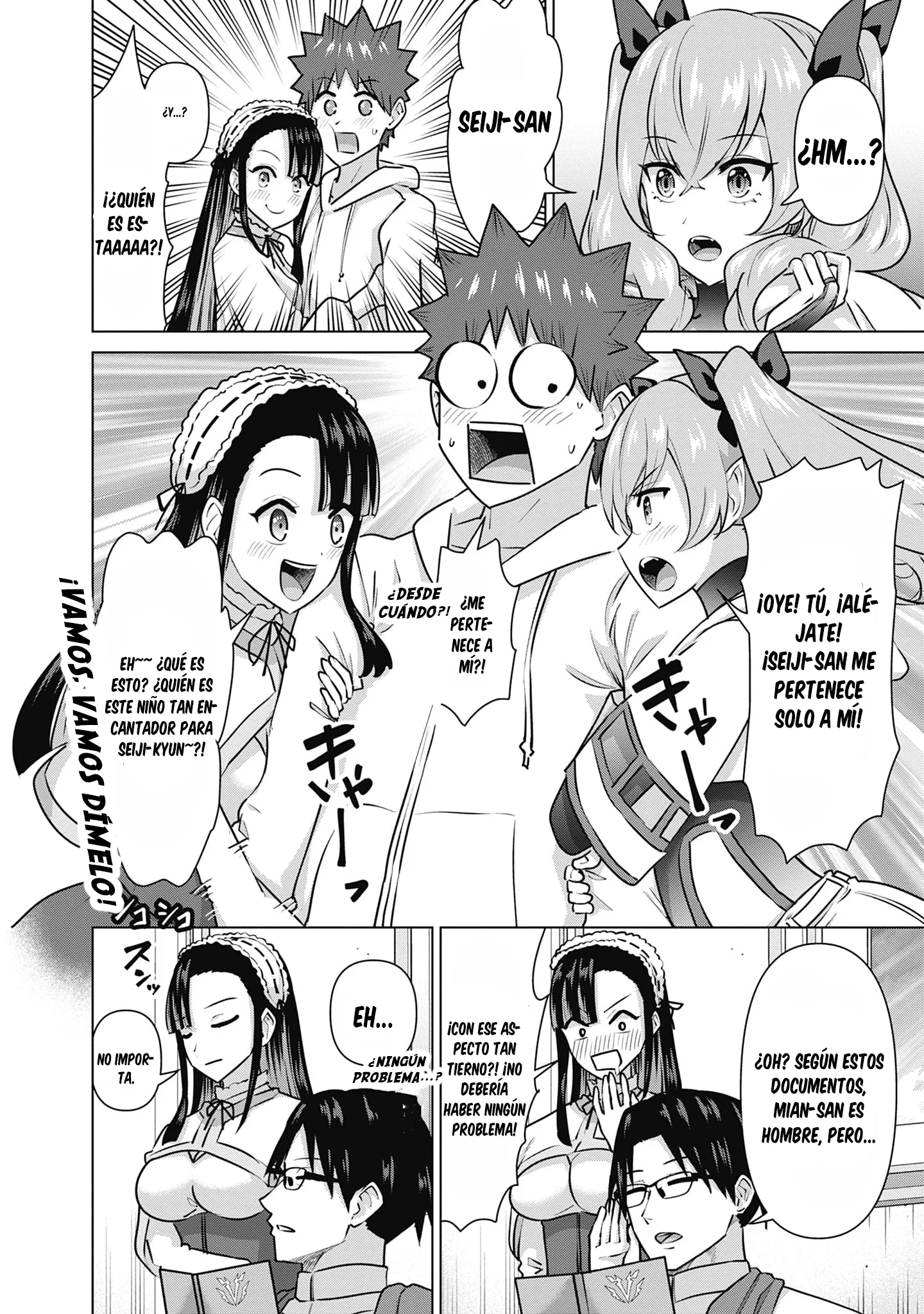 Isekai Pornstar ~Shiru danyuu ga isekai tensei shite ero chishiki furu katsuyo de musou danyuu ni naru hanashi Capítulo 55 - Página 7