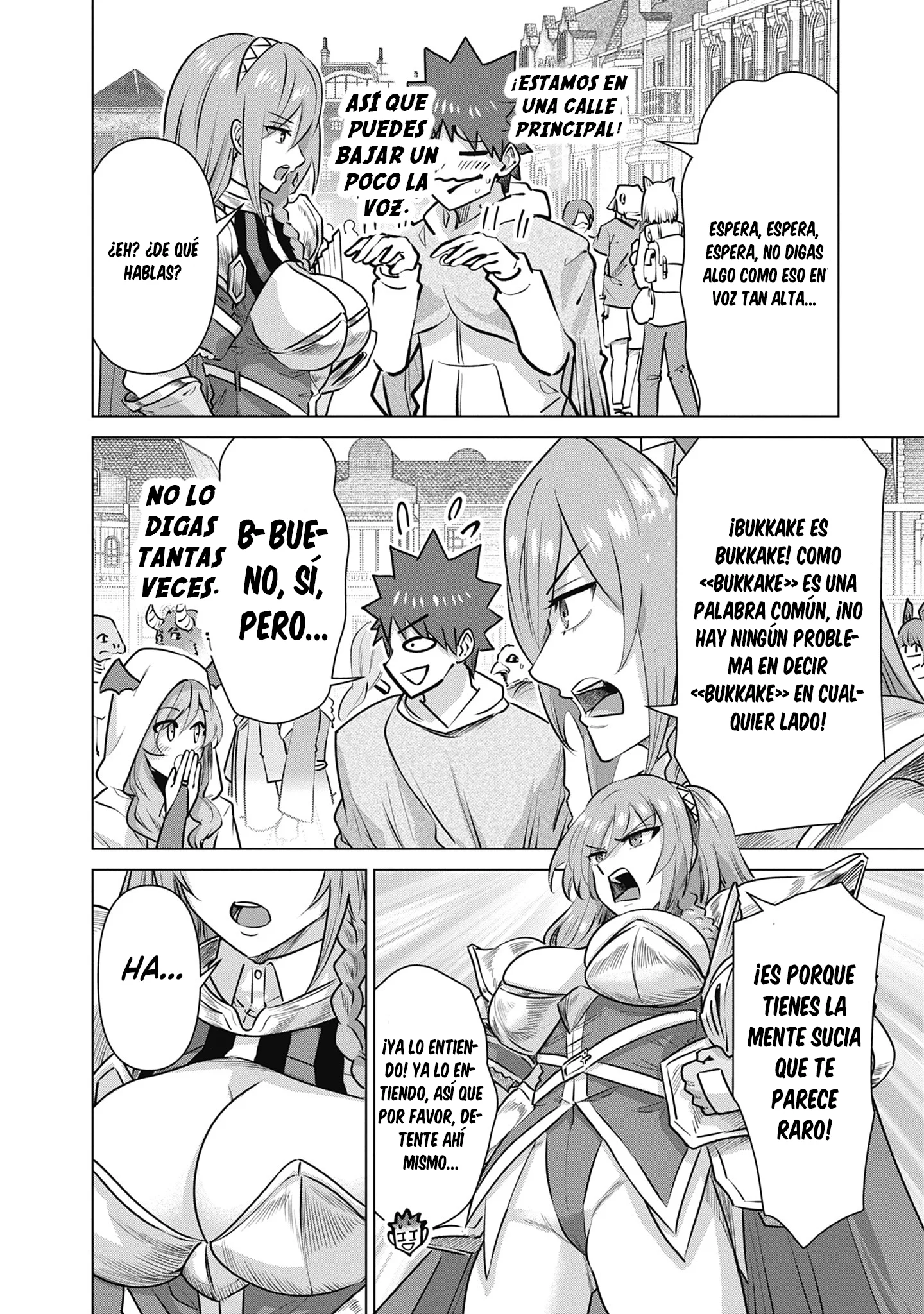 Isekai Pornstar ~Shiru danyuu ga isekai tensei shite ero chishiki furu katsuyo de musou danyuu ni naru hanashi Capítulo 56 - Página 9
