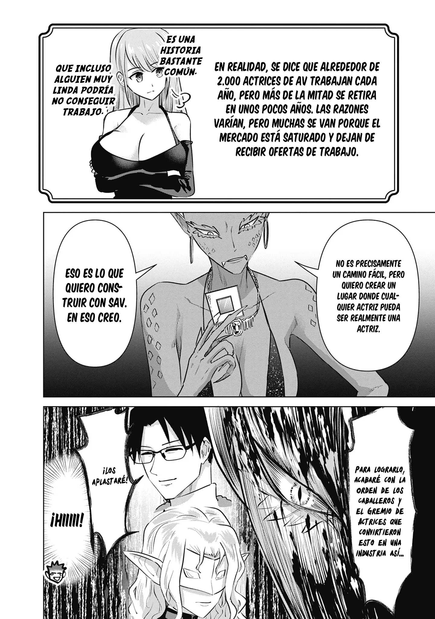 Isekai Pornstar ~Shiru danyuu ga isekai tensei shite ero chishiki furu katsuyo de musou danyuu ni naru hanashi Capítulo 60 - Página 17
