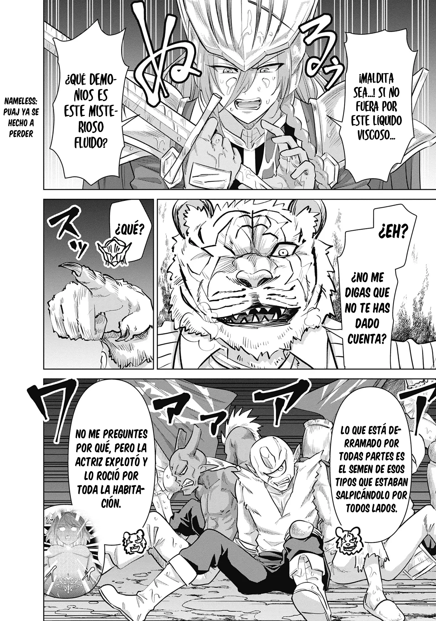 Isekai Pornstar ~Shiru danyuu ga isekai tensei shite ero chishiki furu katsuyo de musou danyuu ni naru hanashi Capítulo 60 - Página 5