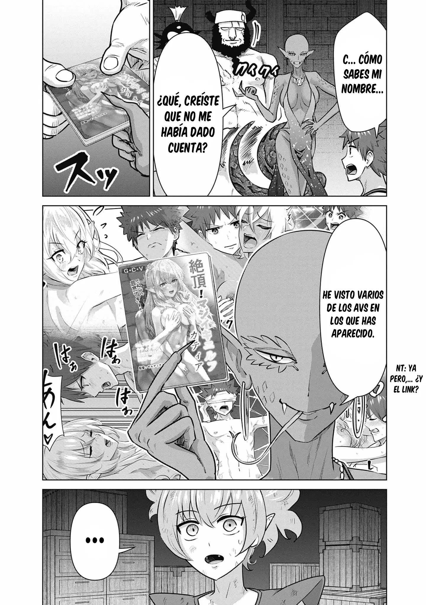 Isekai Pornstar ~Shiru danyuu ga isekai tensei shite ero chishiki furu katsuyo de musou danyuu ni naru hanashi Capítulo 61 - Página 5