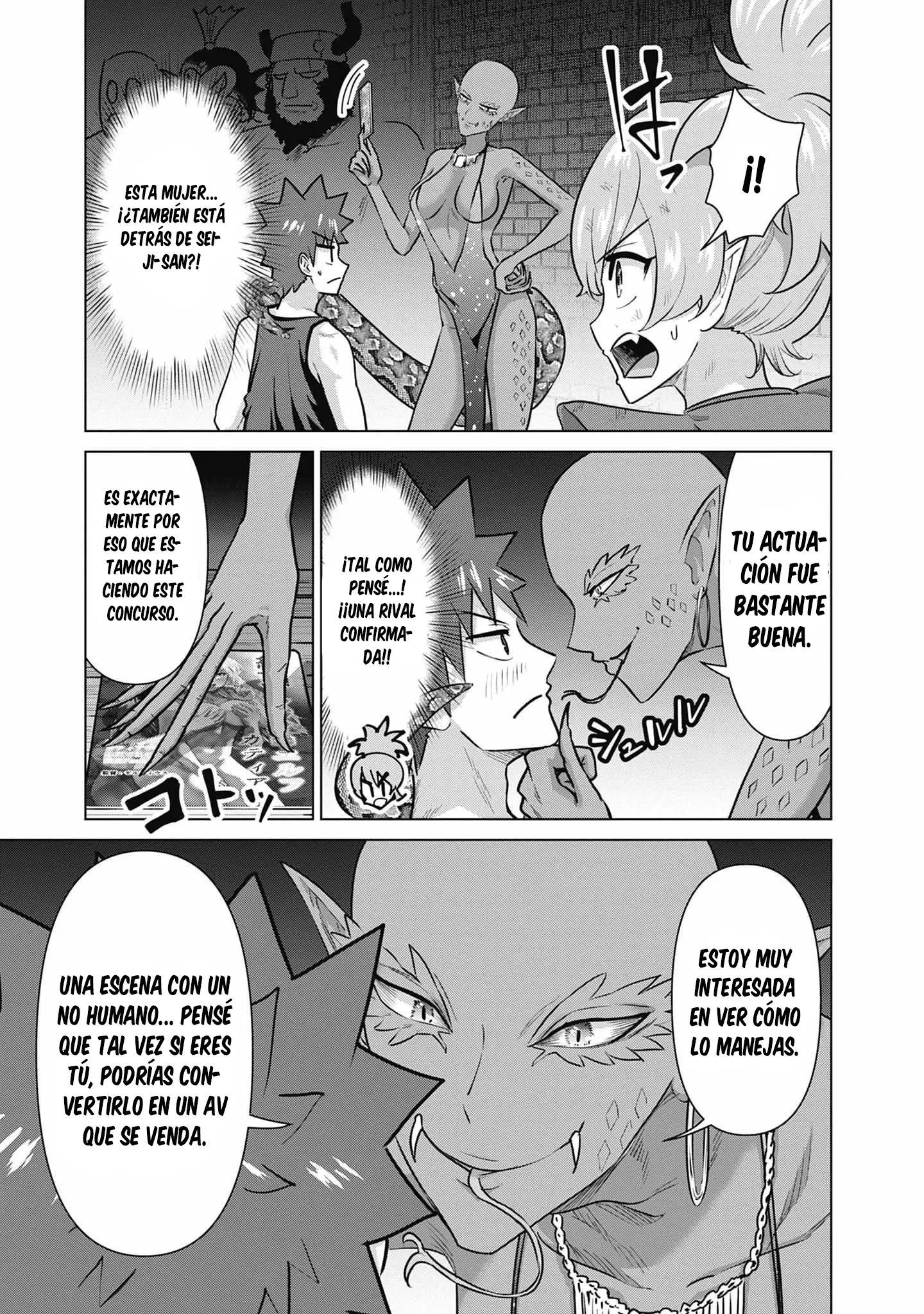 Isekai Pornstar ~Shiru danyuu ga isekai tensei shite ero chishiki furu katsuyo de musou danyuu ni naru hanashi Capítulo 61 - Página 6
