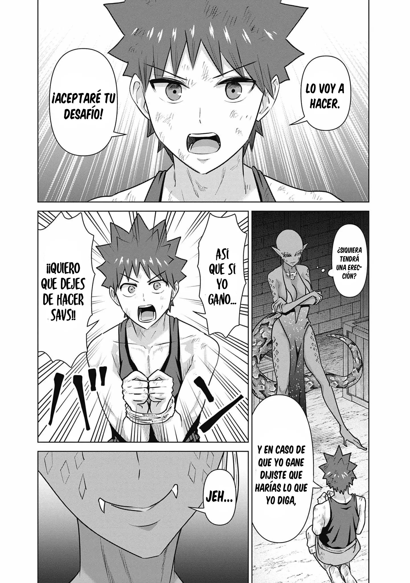Isekai Pornstar ~Shiru danyuu ga isekai tensei shite ero chishiki furu katsuyo de musou danyuu ni naru hanashi Capítulo 61 - Página 8