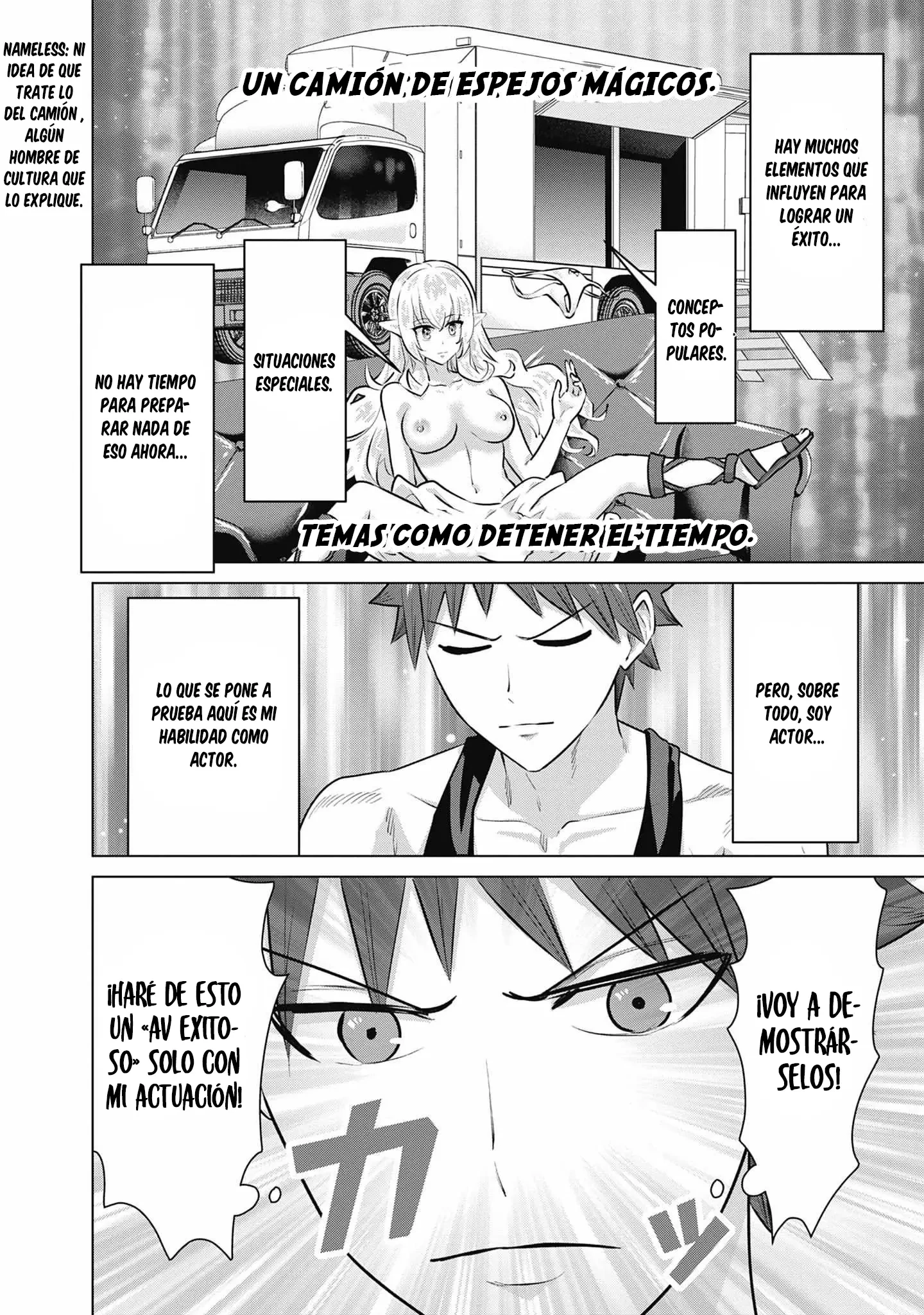 Isekai Pornstar ~Shiru danyuu ga isekai tensei shite ero chishiki furu katsuyo de musou danyuu ni naru hanashi Capítulo 62 - Página 9