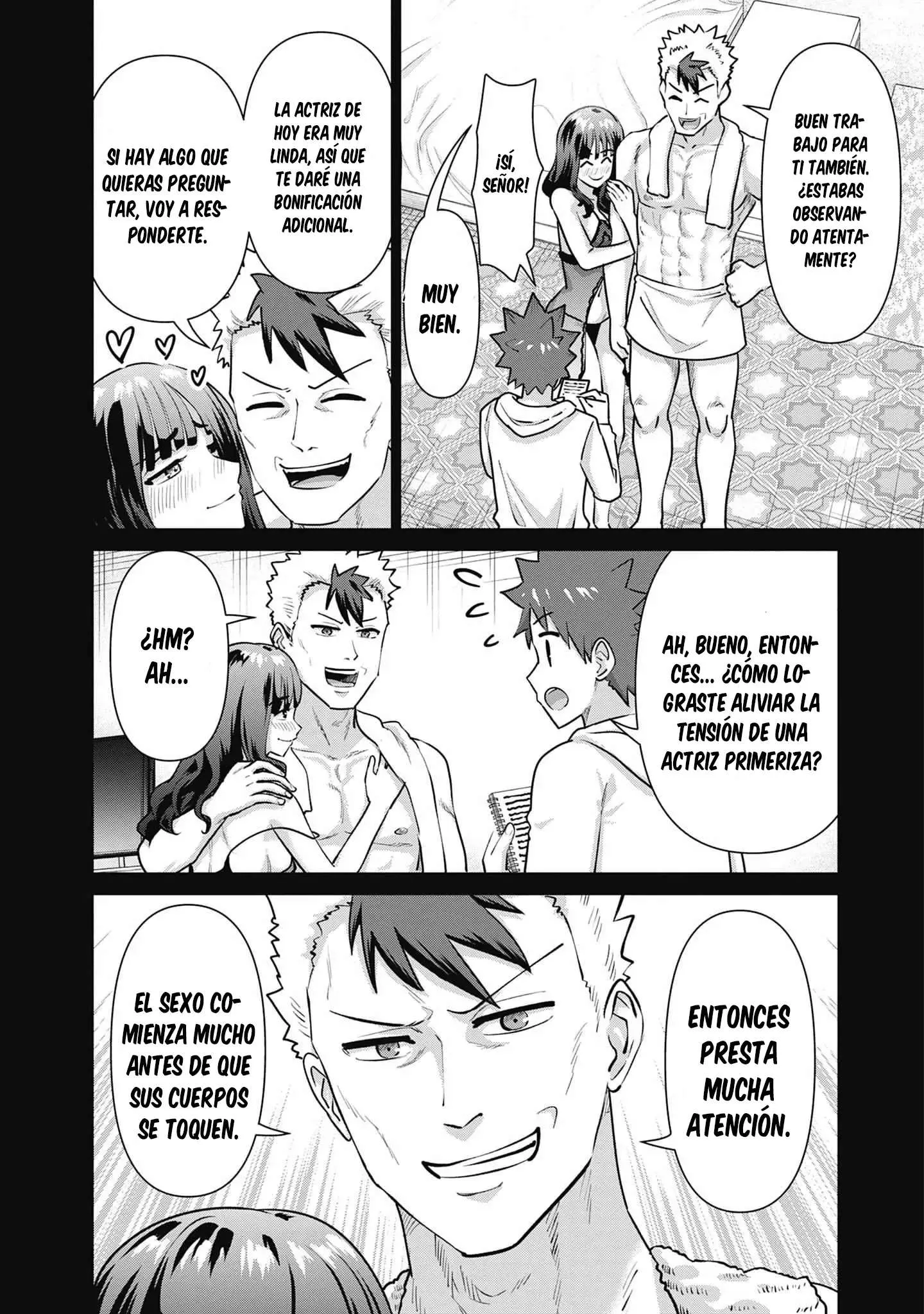 Isekai Pornstar ~Shiru danyuu ga isekai tensei shite ero chishiki furu katsuyo de musou danyuu ni naru hanashi Capítulo 63 - Página 7