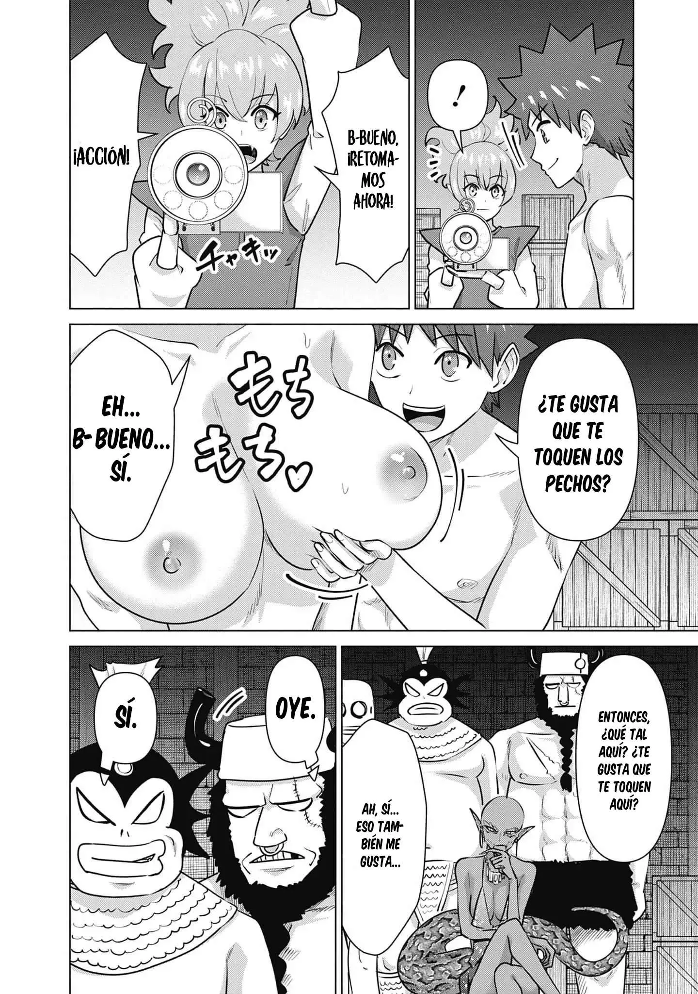 Isekai Pornstar ~Shiru danyuu ga isekai tensei shite ero chishiki furu katsuyo de musou danyuu ni naru hanashi Capítulo 63 - Página 9