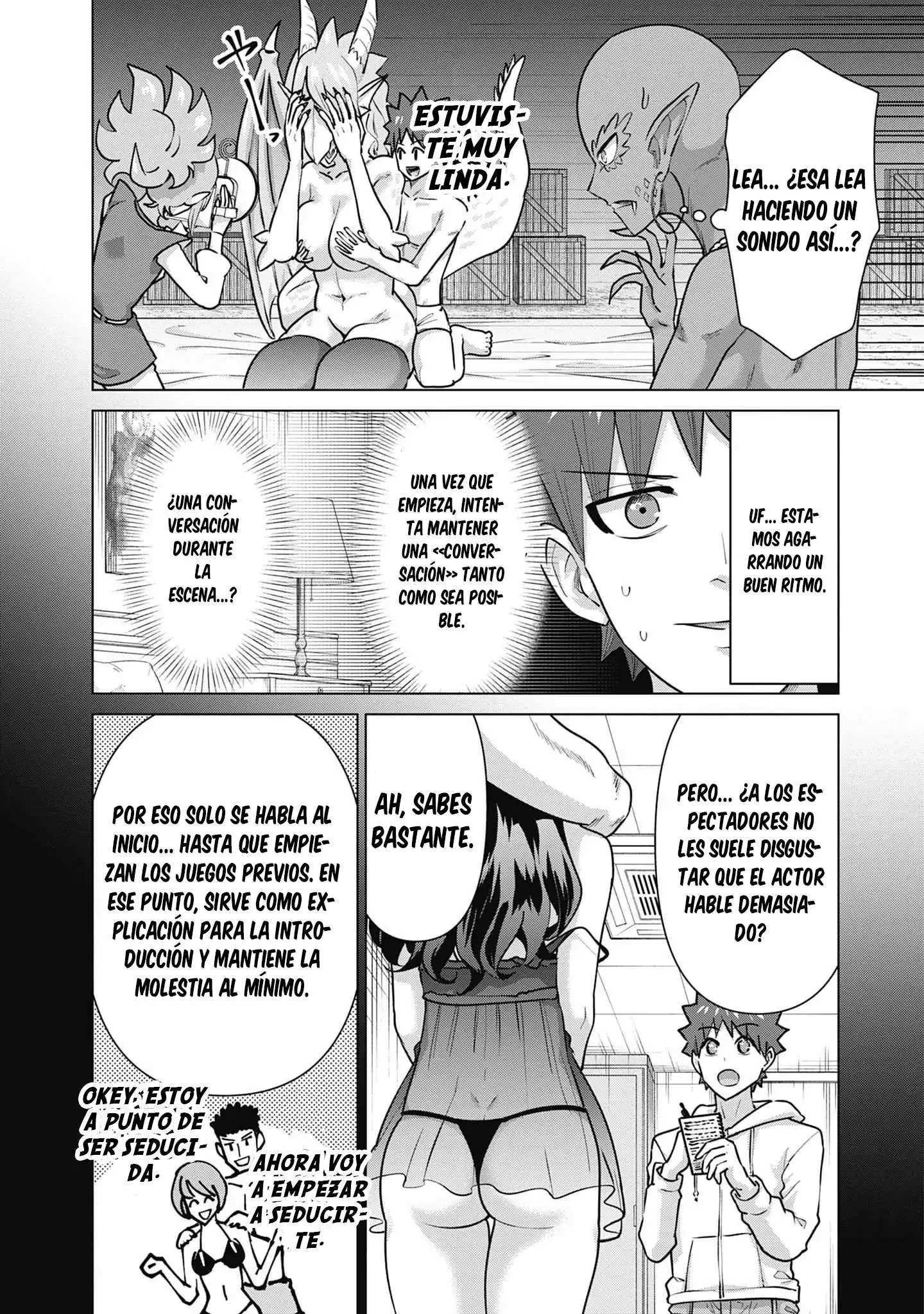 Isekai Pornstar ~Shiru danyuu ga isekai tensei shite ero chishiki furu katsuyo de musou danyuu ni naru hanashi Capítulo 63 - Página 11