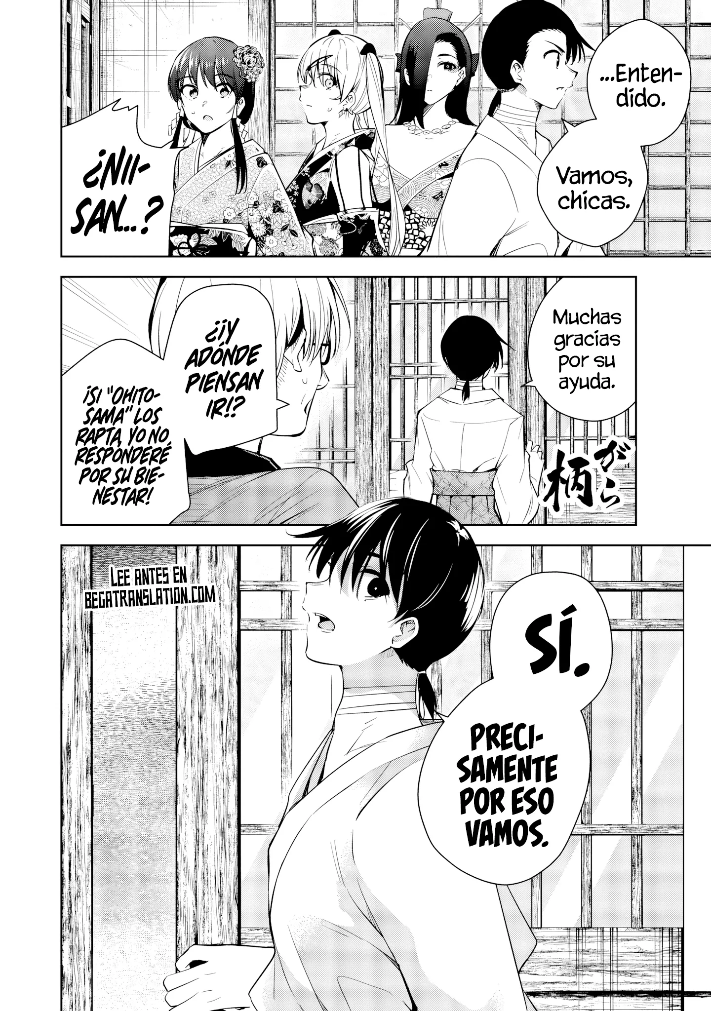 Sakigake no Hanamiko Capítulo 48 - Página 8