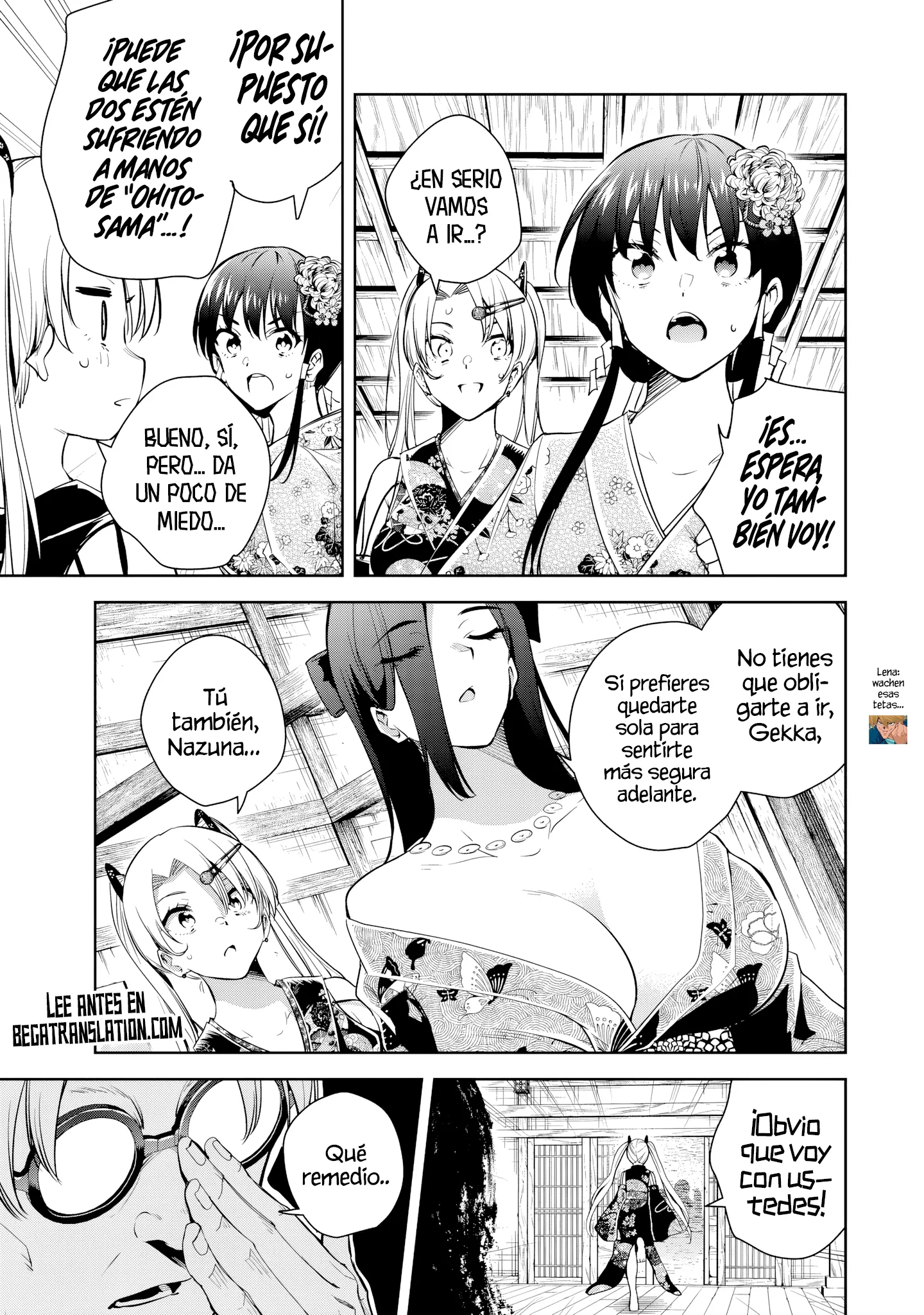 Sakigake no Hanamiko Capítulo 48 - Página 9