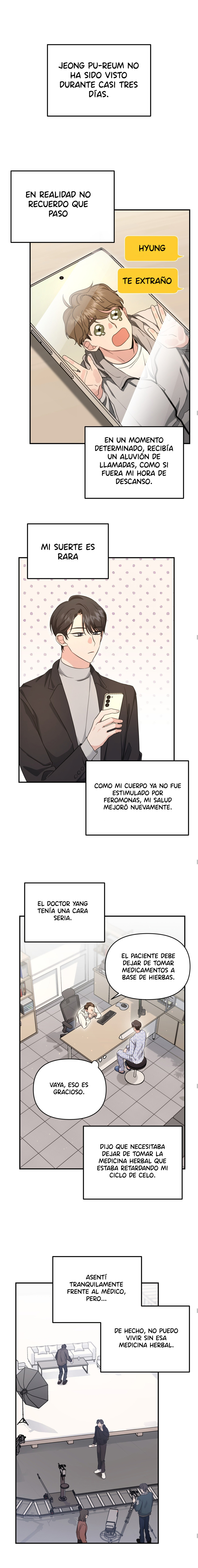 Despues de comer Gongjindan, se volvio alfa Capítulo 7 - Página 10