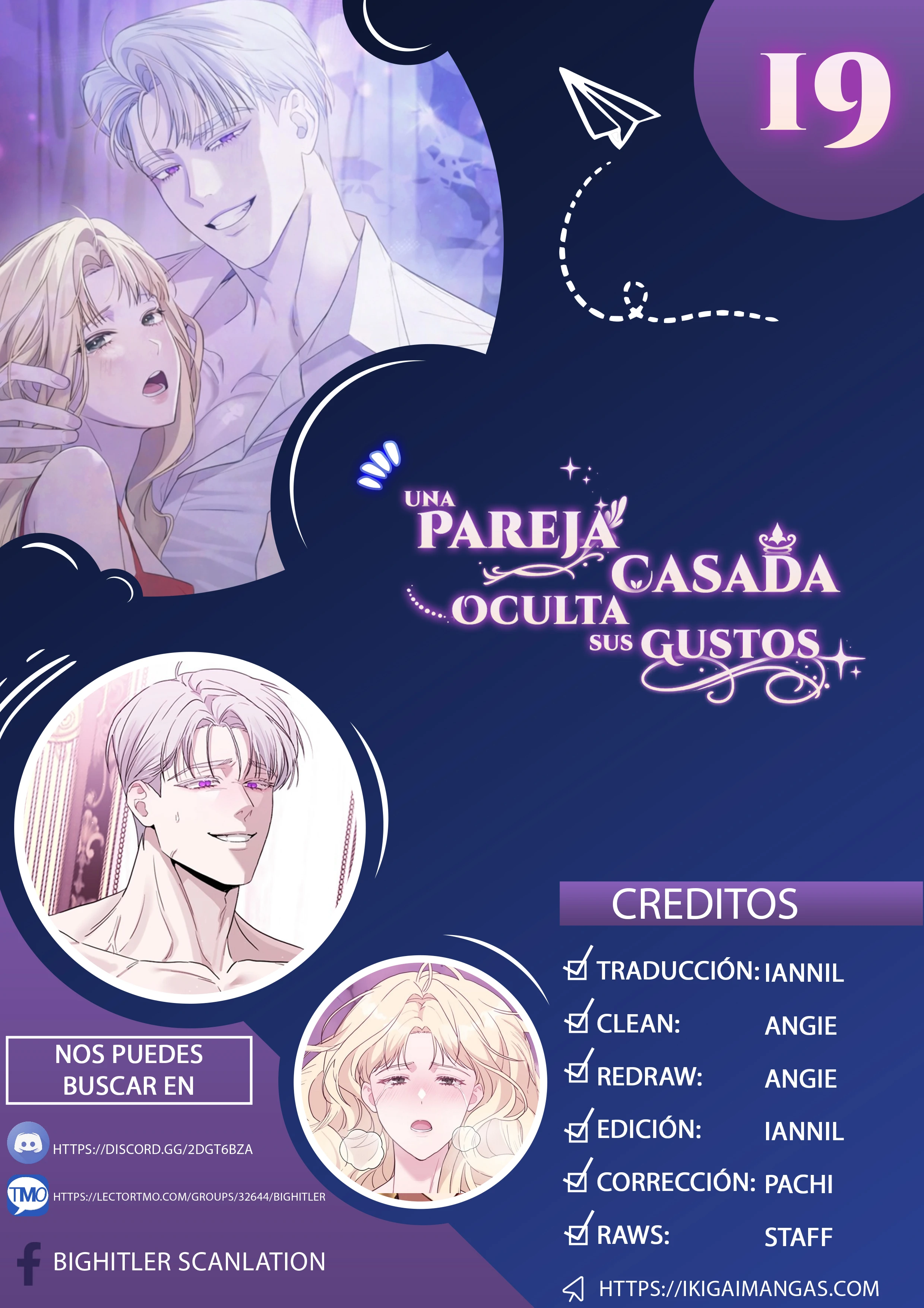 UNA PAREJA CASADA OCULTA SUS GUSTOS Capítulo 19 - Página 1