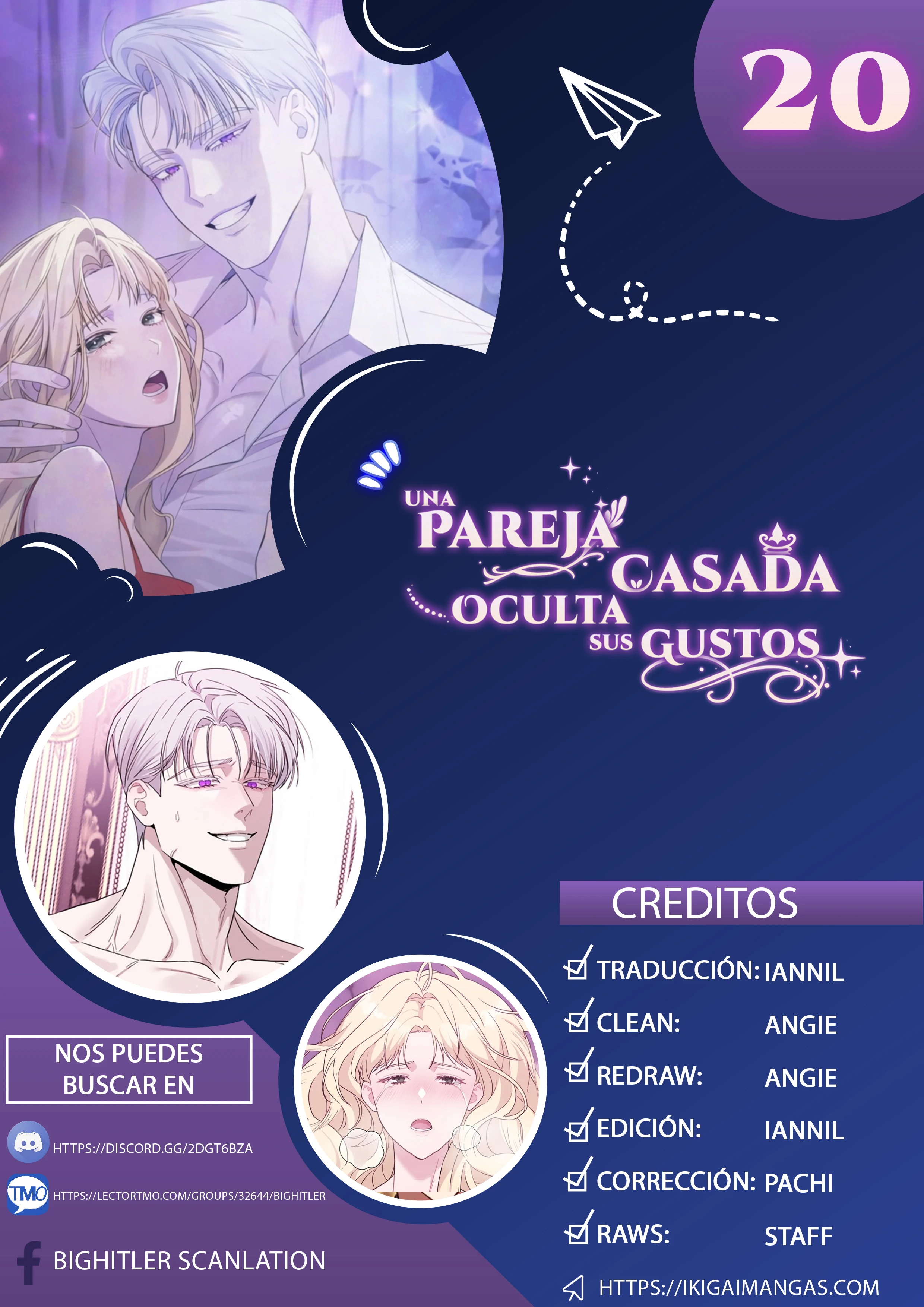 UNA PAREJA CASADA OCULTA SUS GUSTOS Capítulo 20 - Página 1