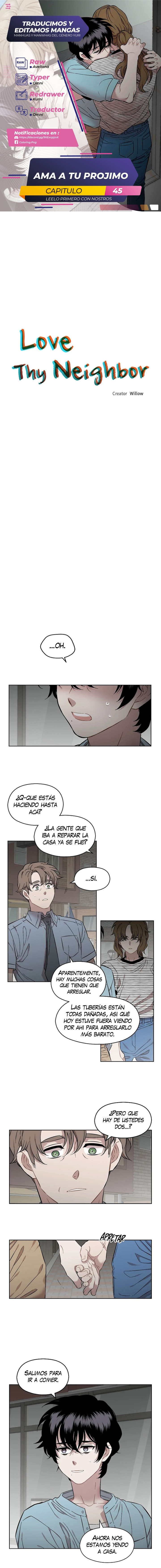 Ama a tu prójimo Capítulo 45 - Página 1