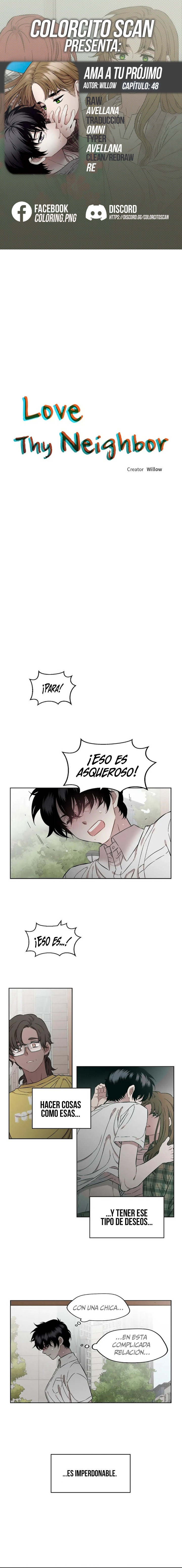 Ama a tu prójimo Capítulo 48 - Página 1