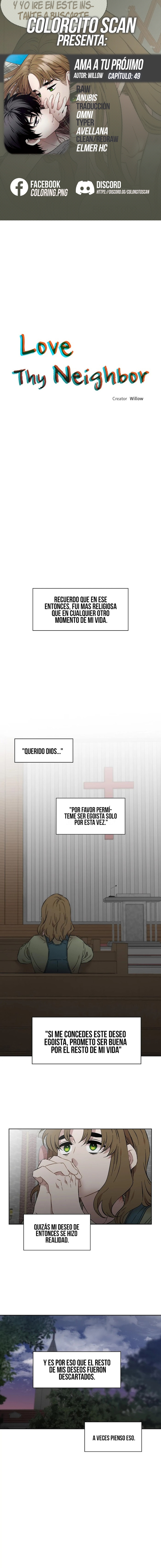 Ama a tu prójimo Capítulo 49 - Página 1