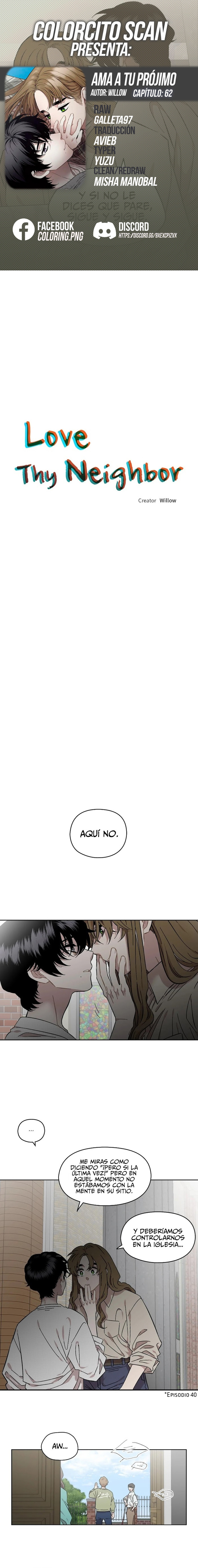 Ama a tu prójimo Capítulo 62 - Página 1