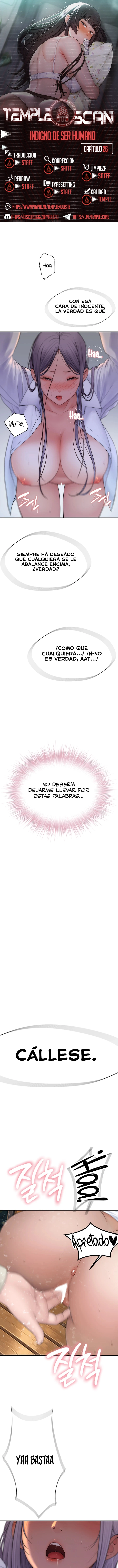 Indigno de ser Humano Capítulo 26 - Página 1
