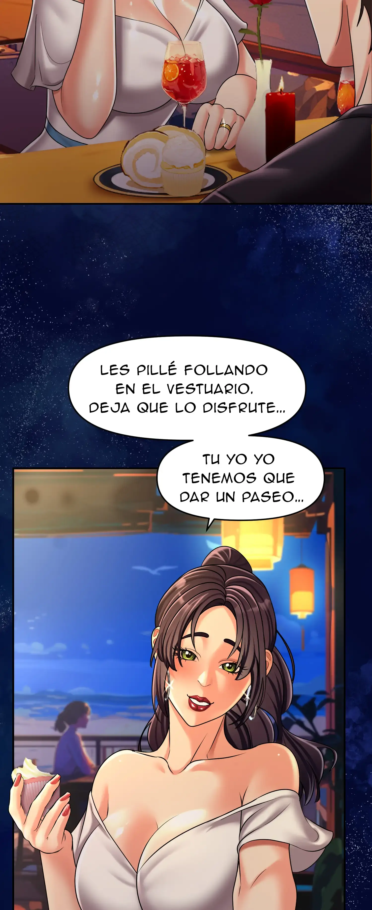 Luna de miel con mi suegra (Sin censura) Capítulo 14 - Página 40