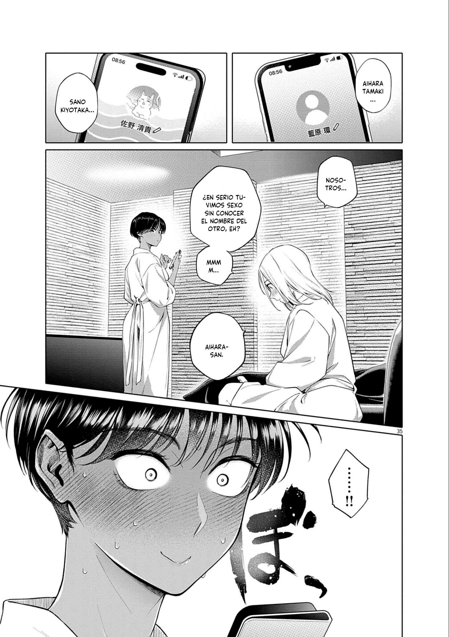 Hajimete no Sefure Capítulo 1 - Página 37