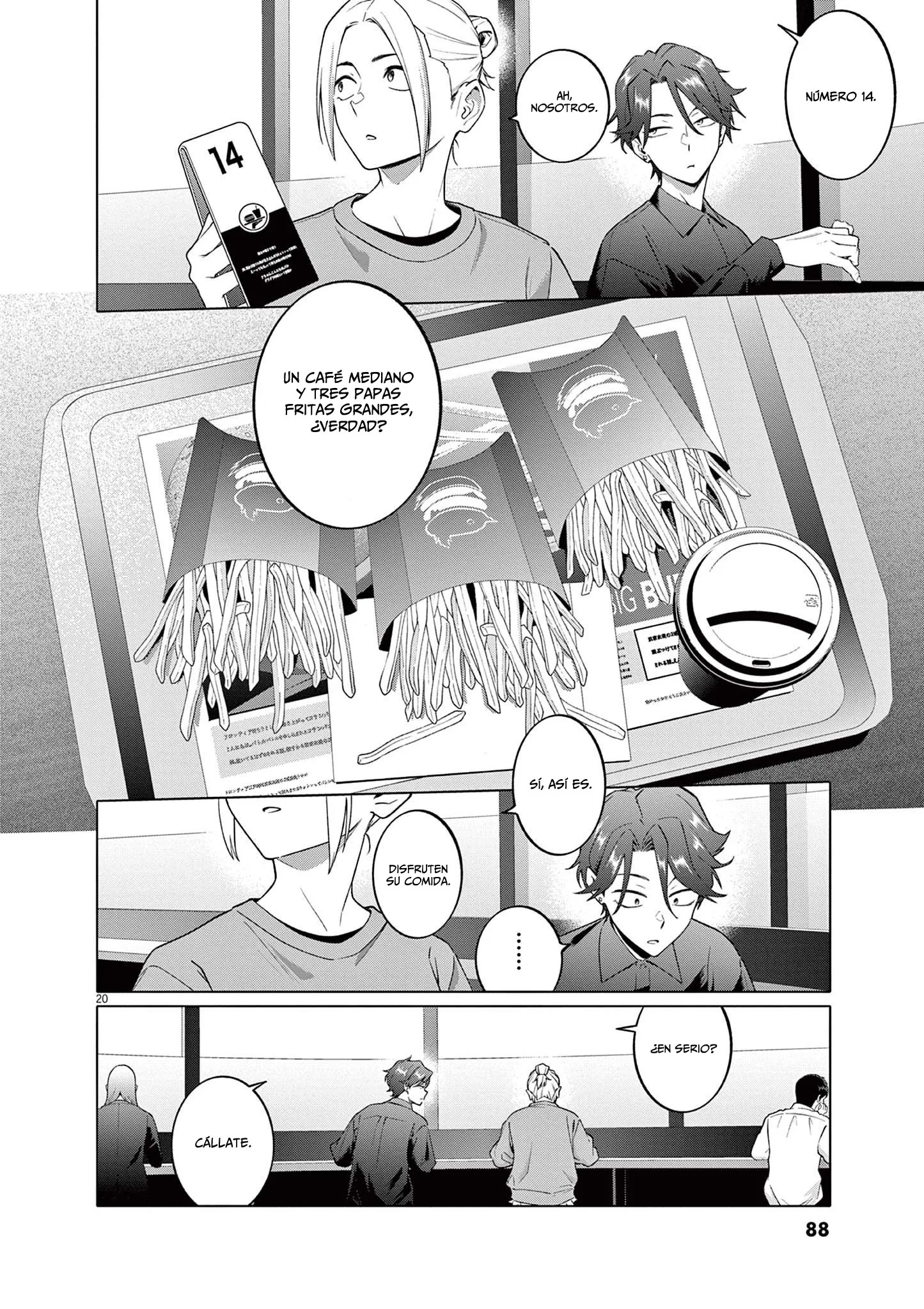 Hajimete no Sefure Capítulo 3 - Página 21